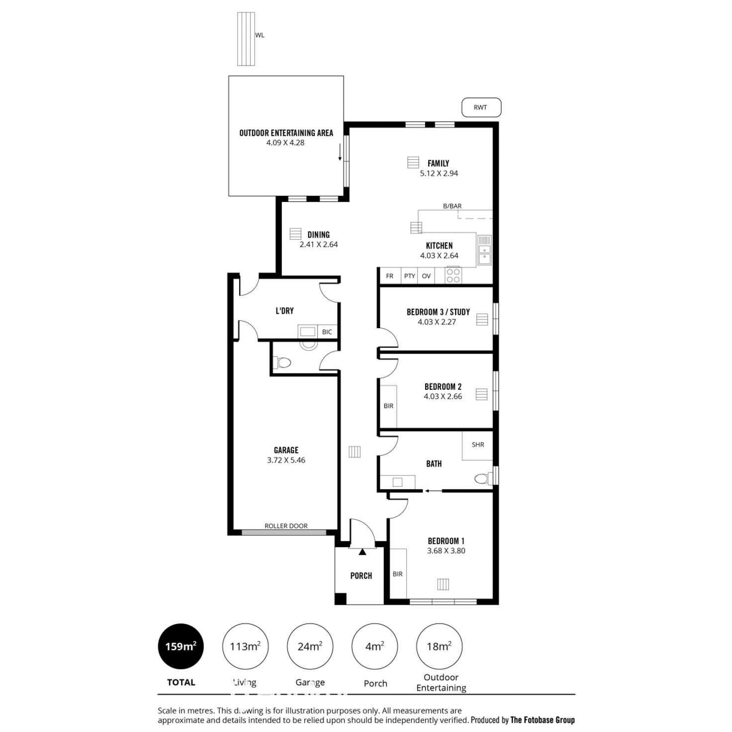 Floorplan of Homely house listing, 4/43 Fisher Street, Magill SA 5072