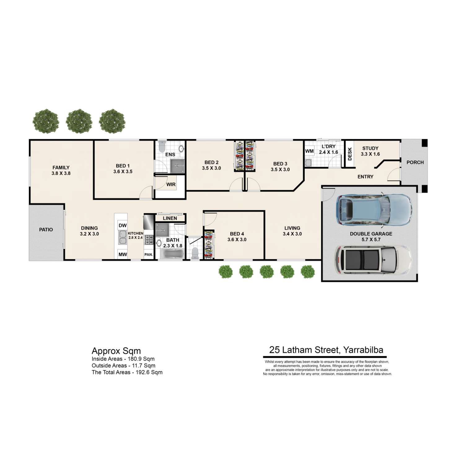 Floorplan of Homely house listing, 25 Latham Street, Yarrabilba QLD 4207