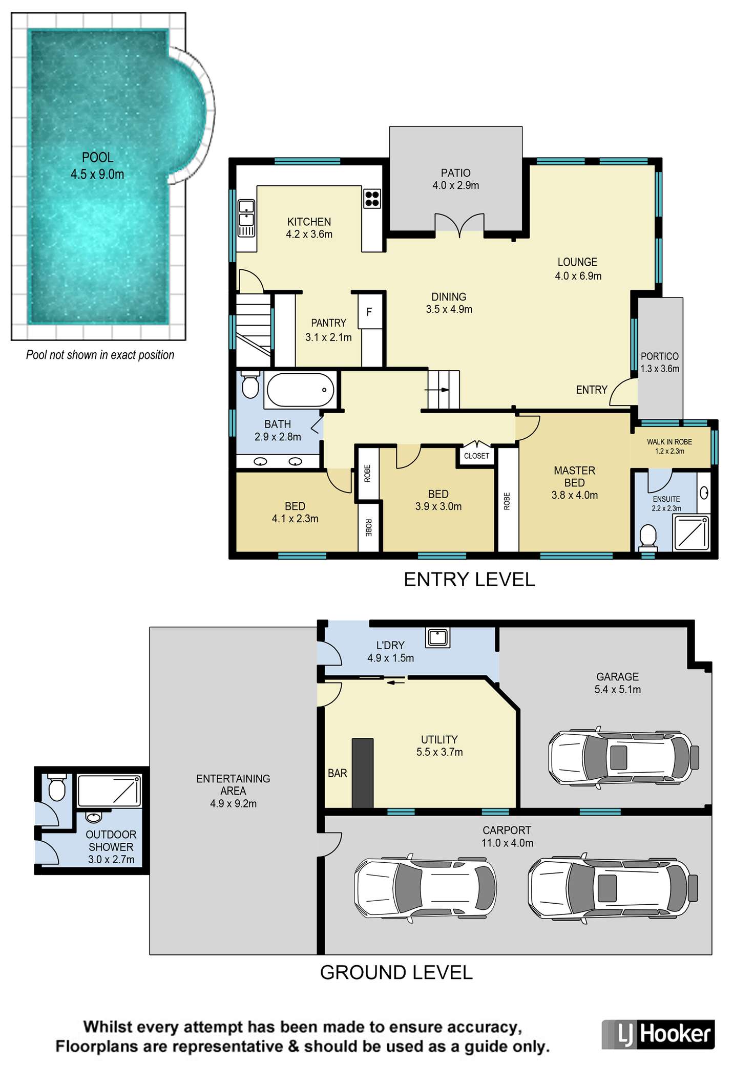 Floorplan of Homely house listing, 48 Ellerdale Street, Aspley QLD 4034