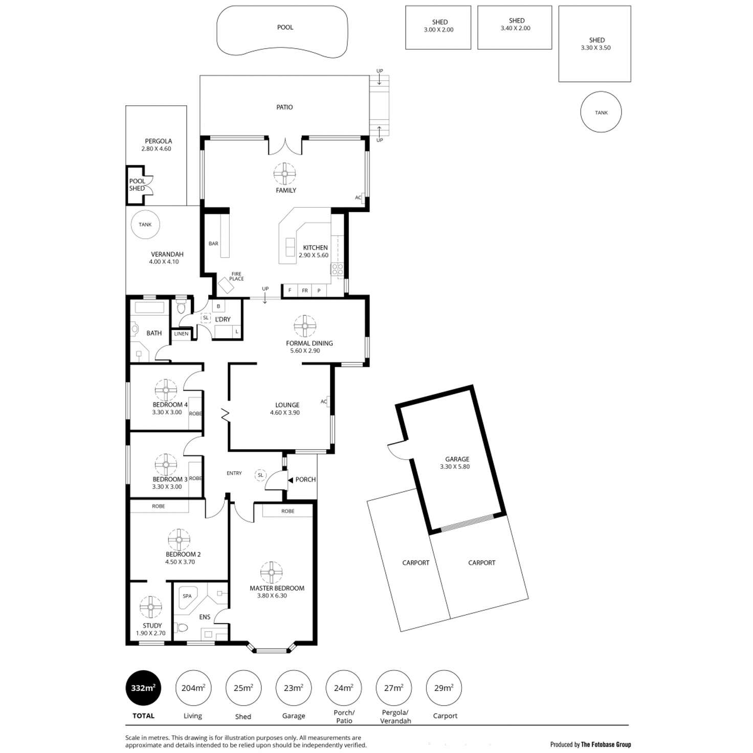 Floorplan of Homely house listing, 12 Payne Street, Hope Valley SA 5090