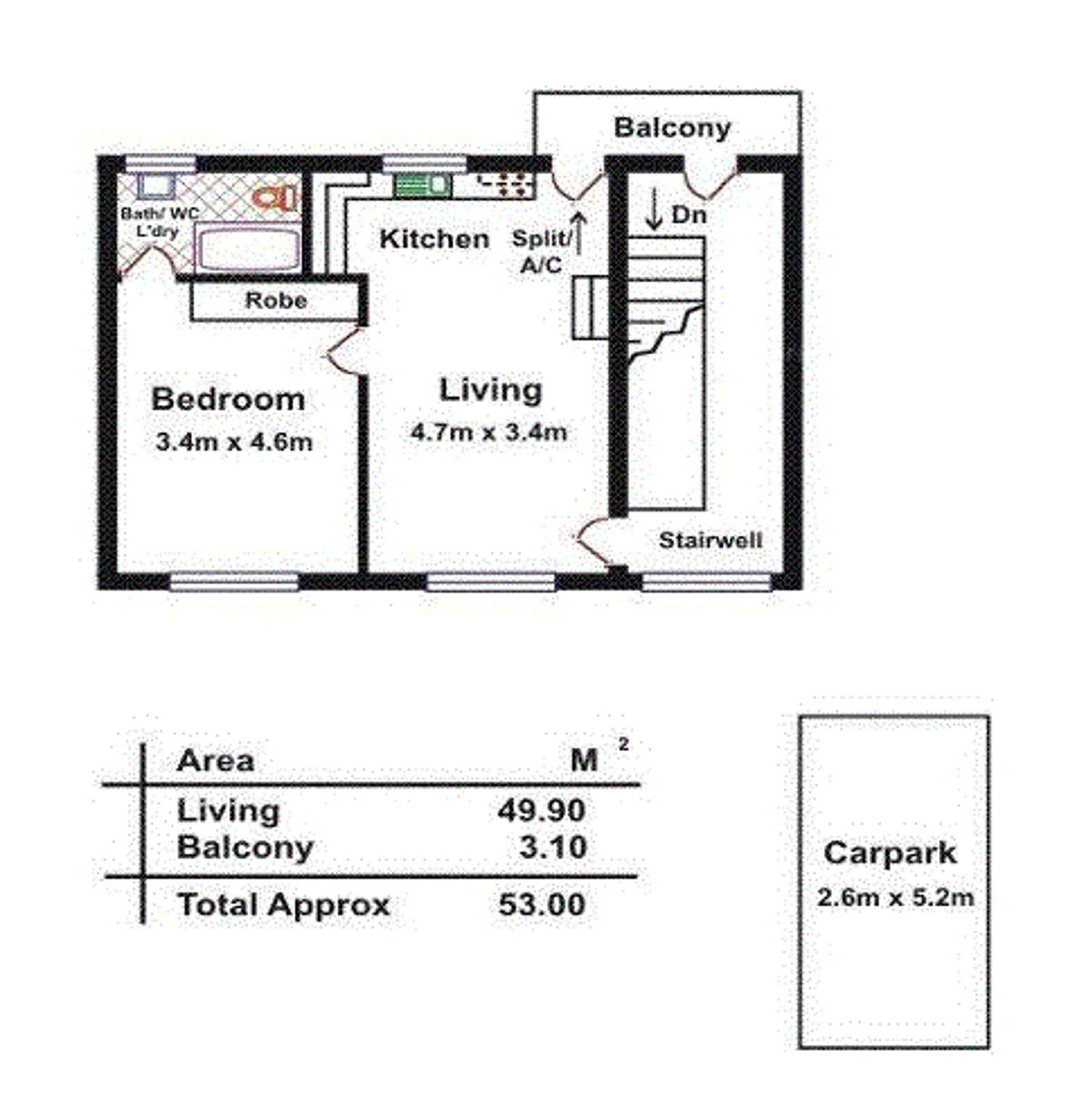 Floorplan of Homely unit listing, 7/108A Woodville Road, Woodville SA 5011