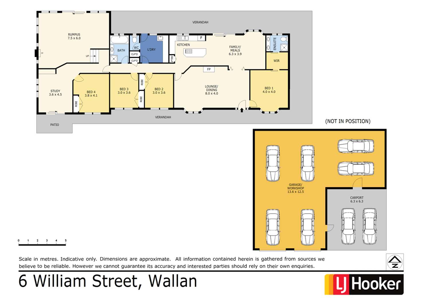 Floorplan of Homely house listing, 6 William Street, Wallan VIC 3756