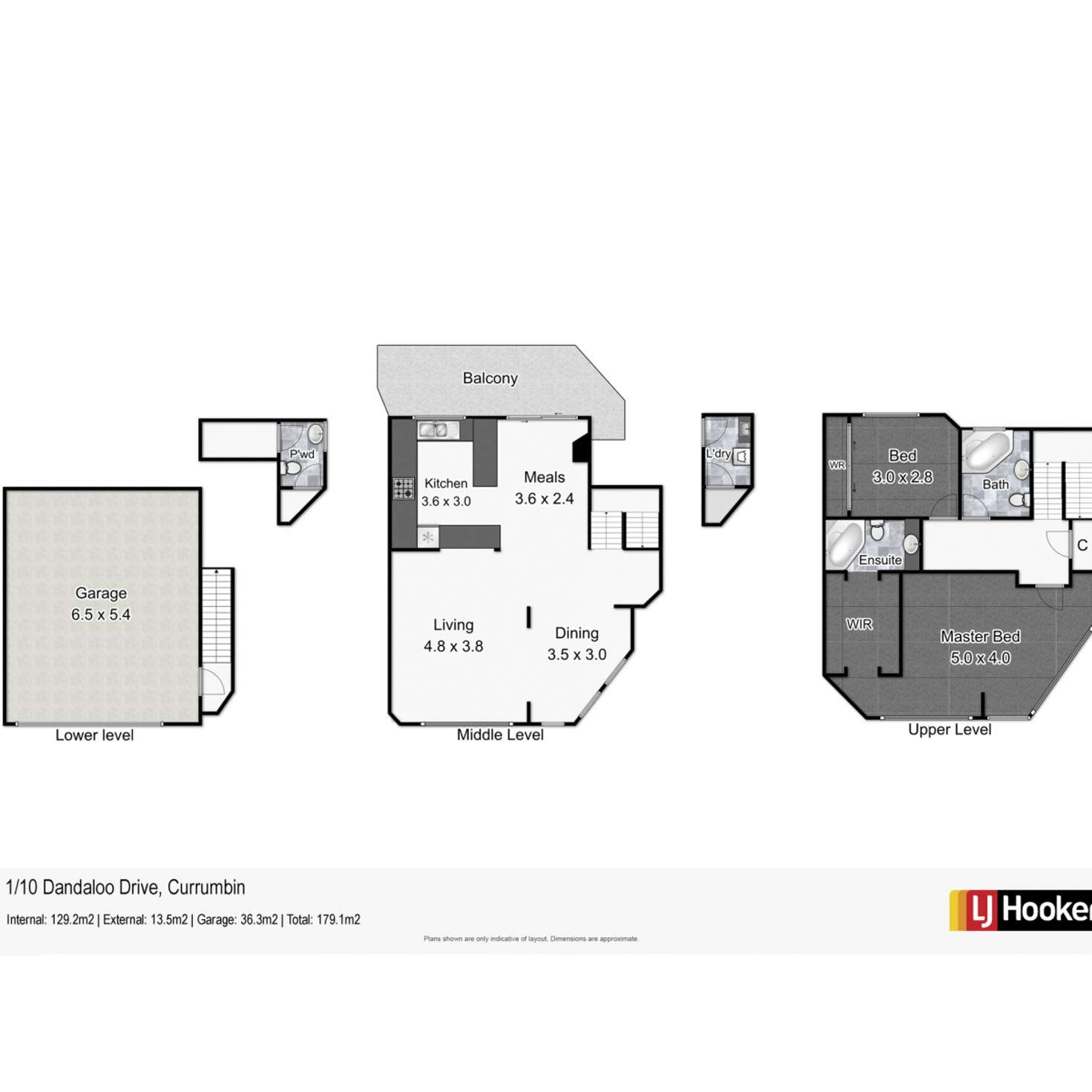 Floorplan of Homely unit listing, 1/10 Dandaloo Drive, Currumbin QLD 4223
