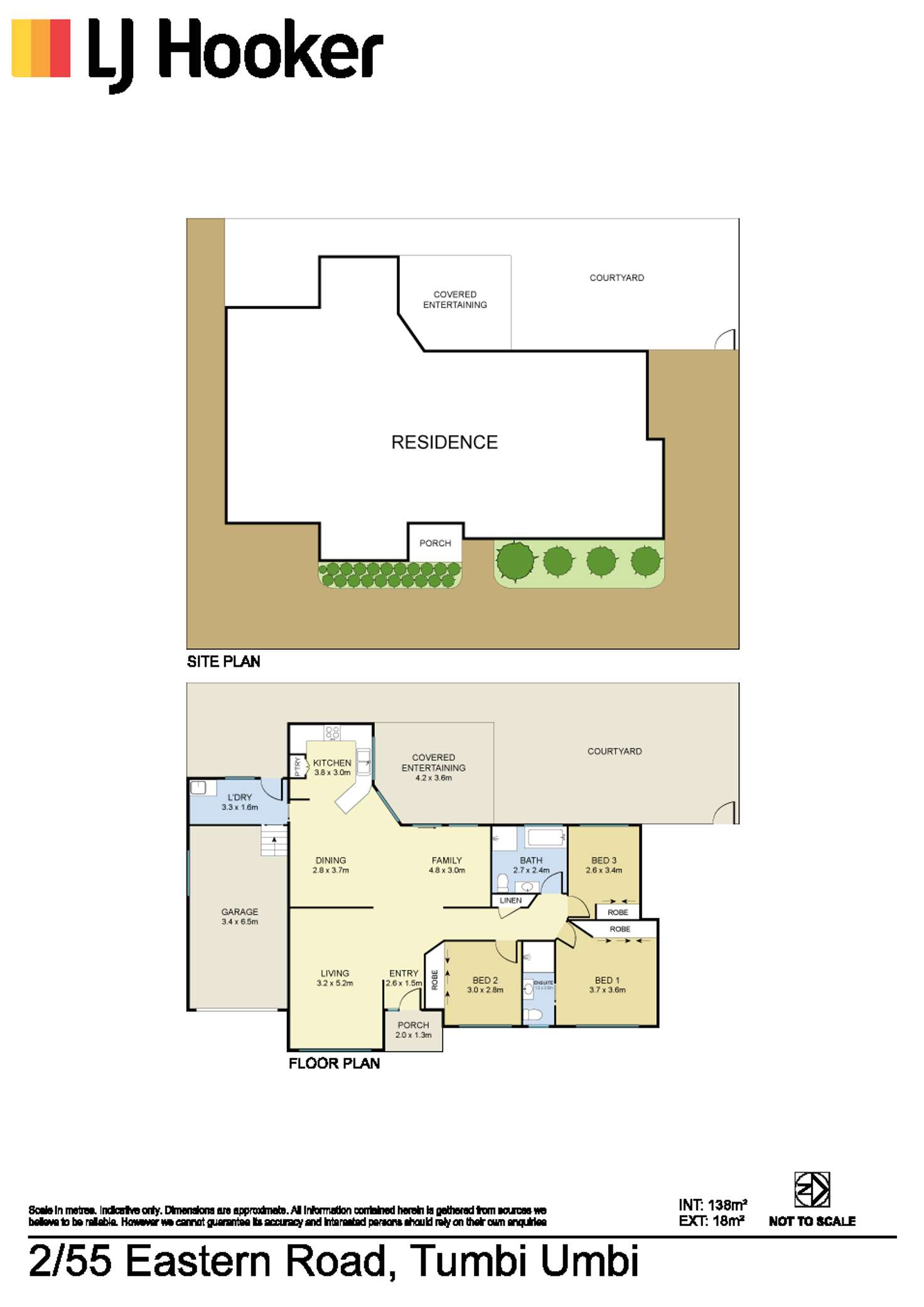 Floorplan of Homely villa listing, 2/55 Eastern Road, Tumbi Umbi NSW 2261