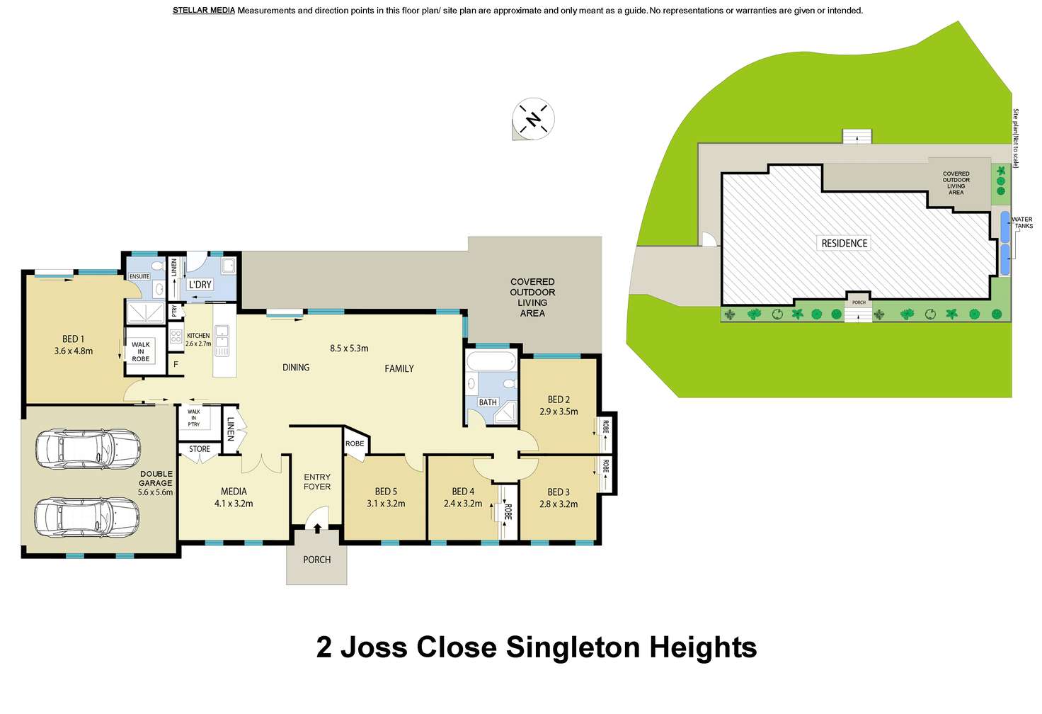 Floorplan of Homely house listing, 2 Joss Close, Singleton NSW 2330