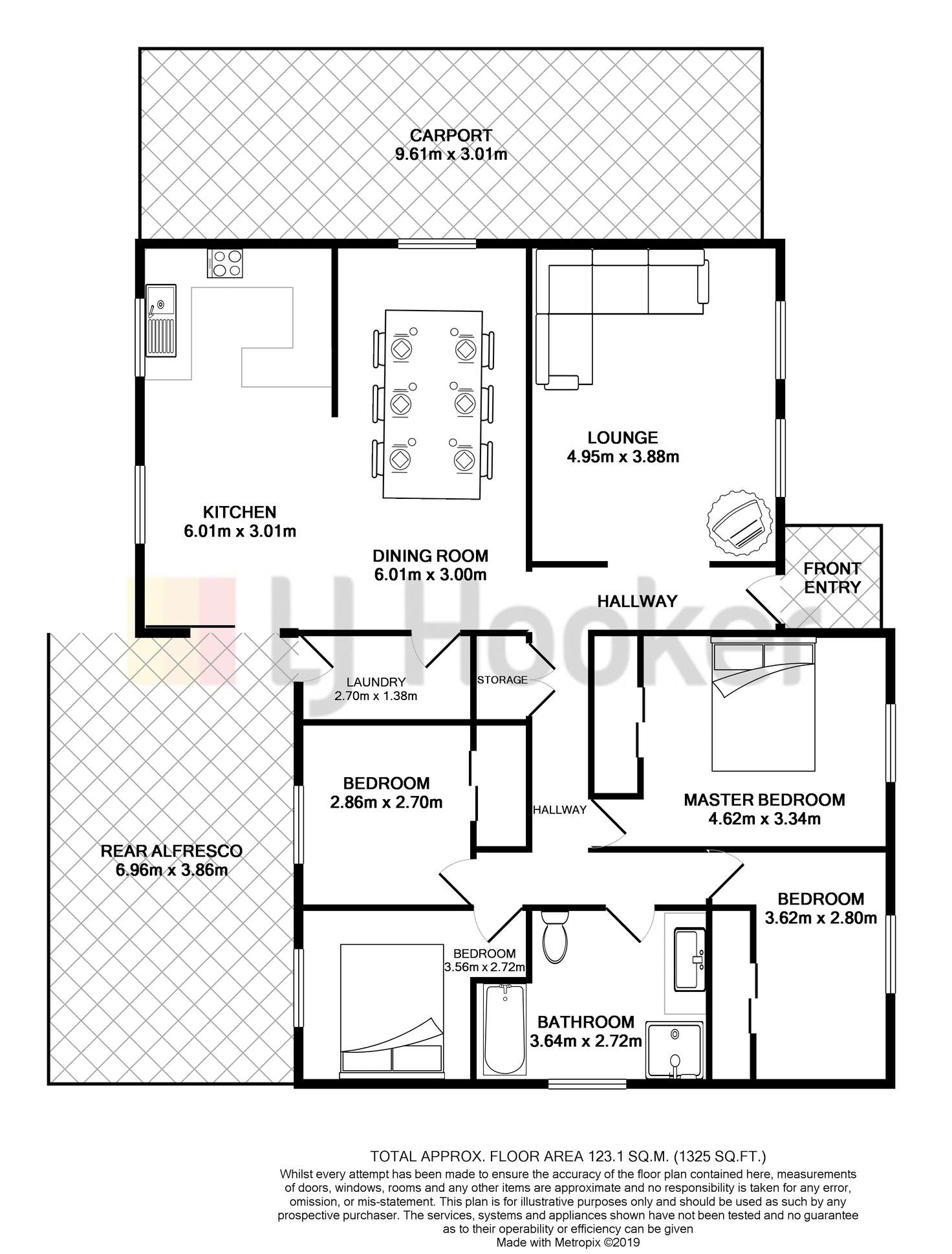 Floorplan of Homely house listing, 20 Comerford Close, Aberdare NSW 2325