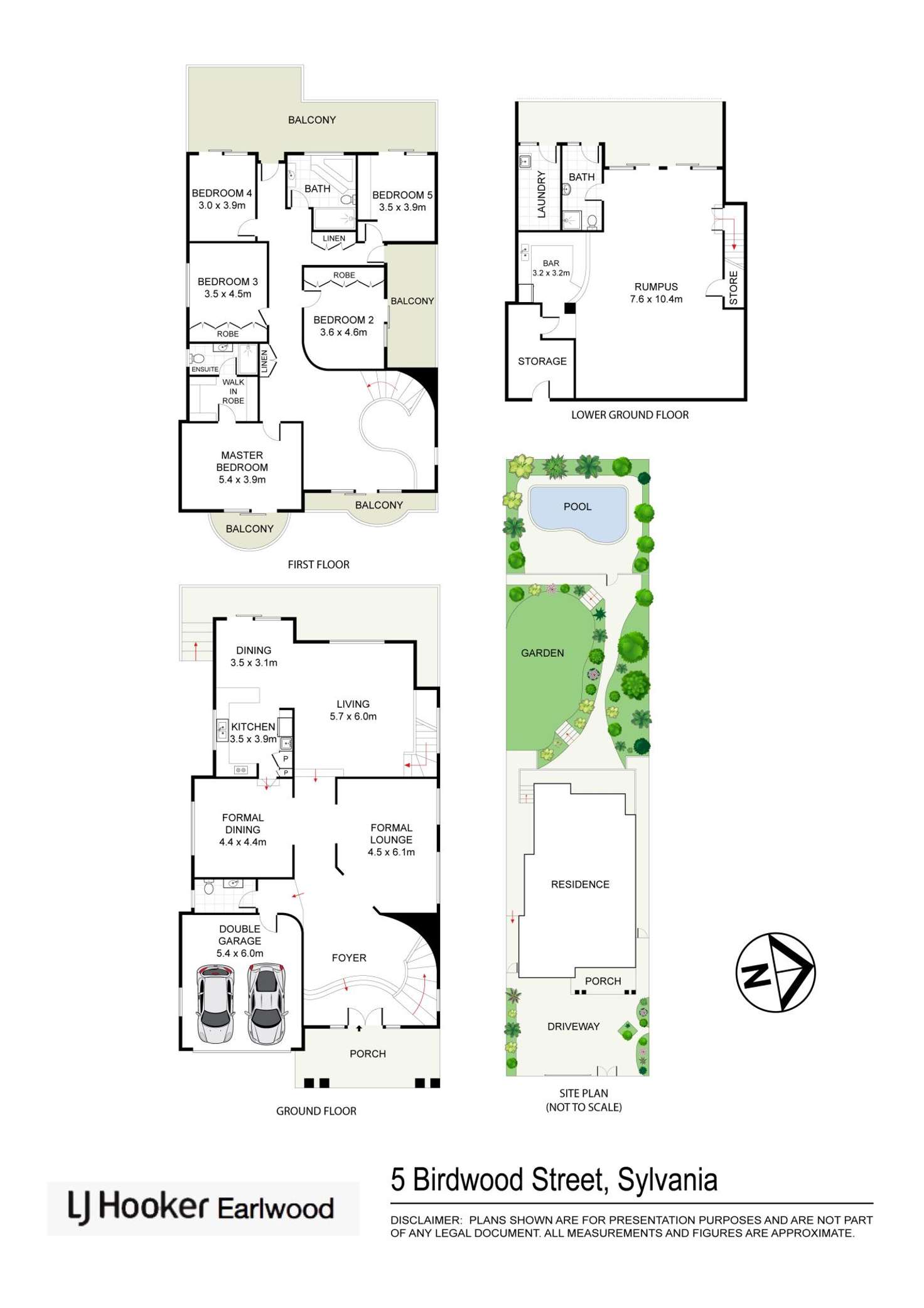Floorplan of Homely house listing, 5 Birdwood Street, Sylvania NSW 2224