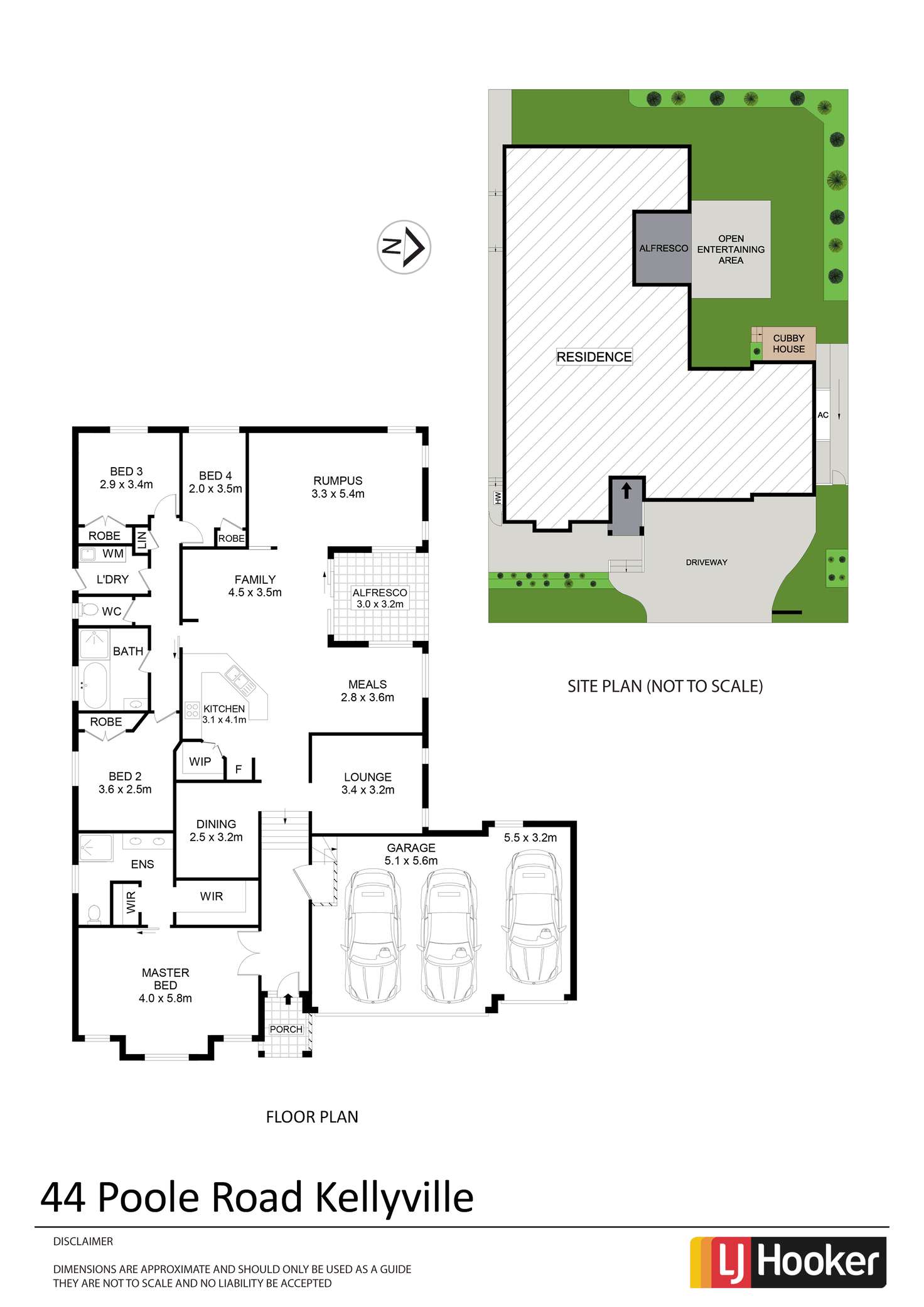 Floorplan of Homely house listing, 44 Poole Road, Kellyville NSW 2155