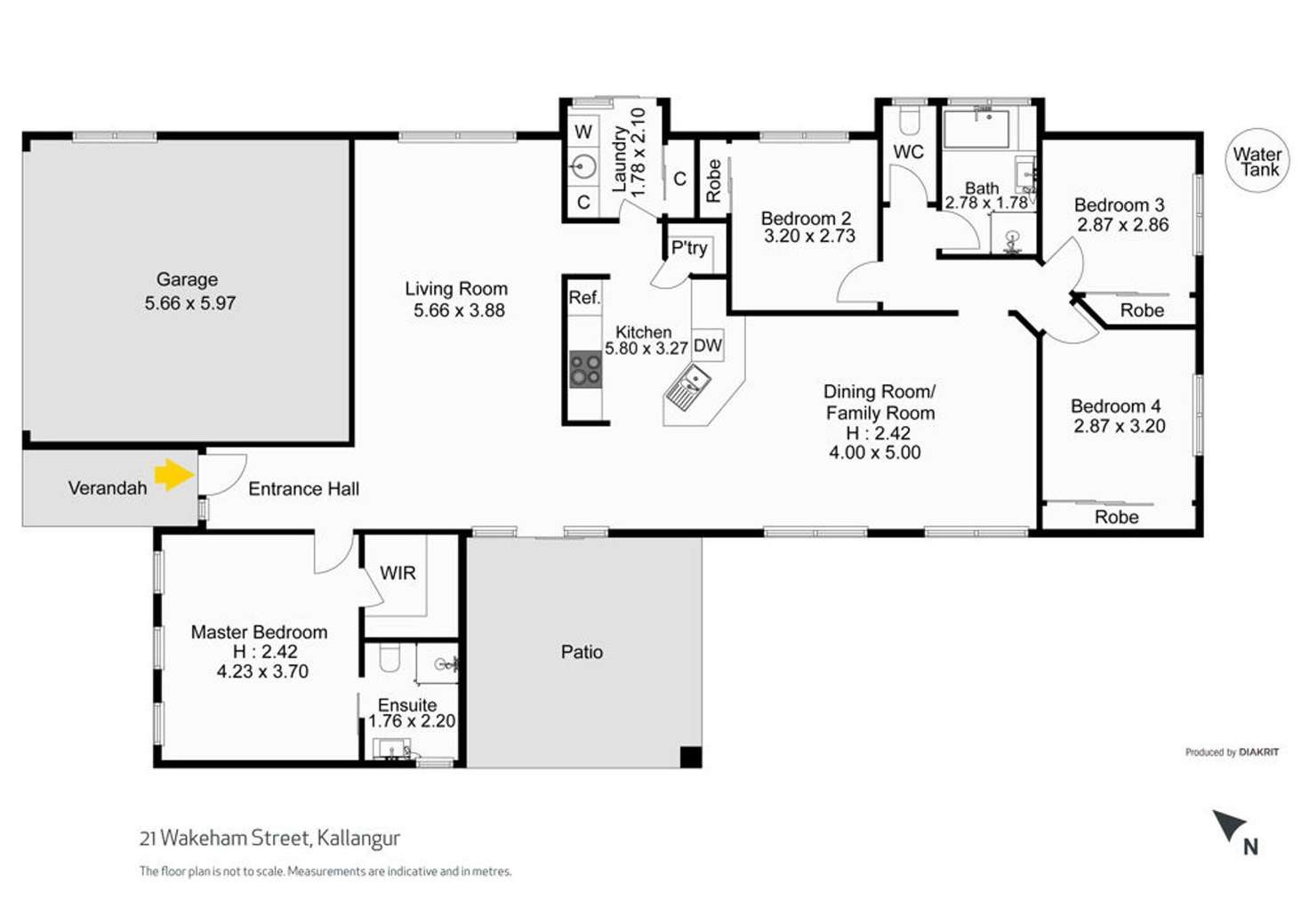 Floorplan of Homely house listing, 21 Wakeham Street, Kallangur QLD 4503