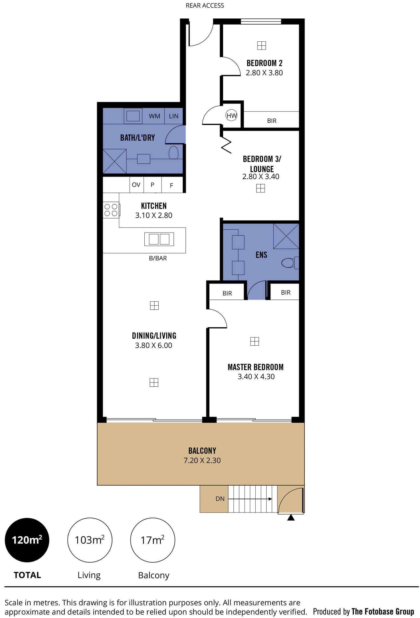 Floorplan of Homely apartment listing, Unit 7/2-5 Flinders Parade, Victor Harbor SA 5211