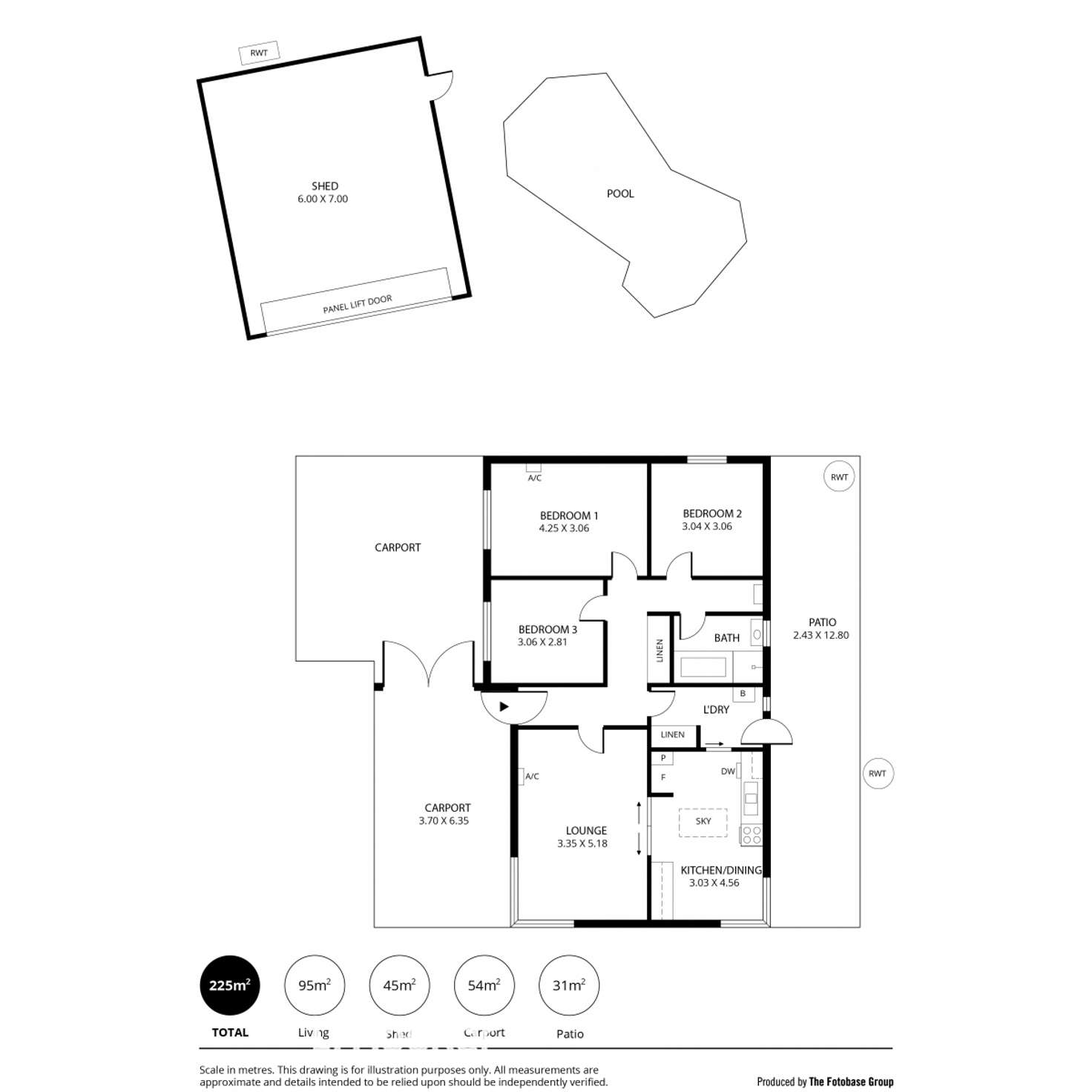 Floorplan of Homely house listing, 1 Beaverdale Avenue, Windsor Gardens SA 5087