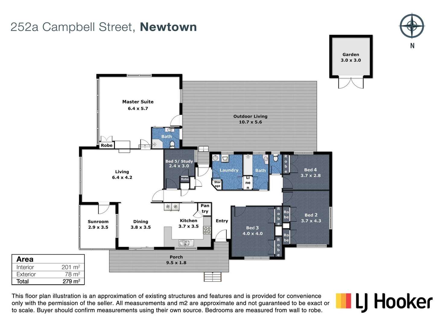 Floorplan of Homely house listing, 252a Campbell Street, Newtown QLD 4350