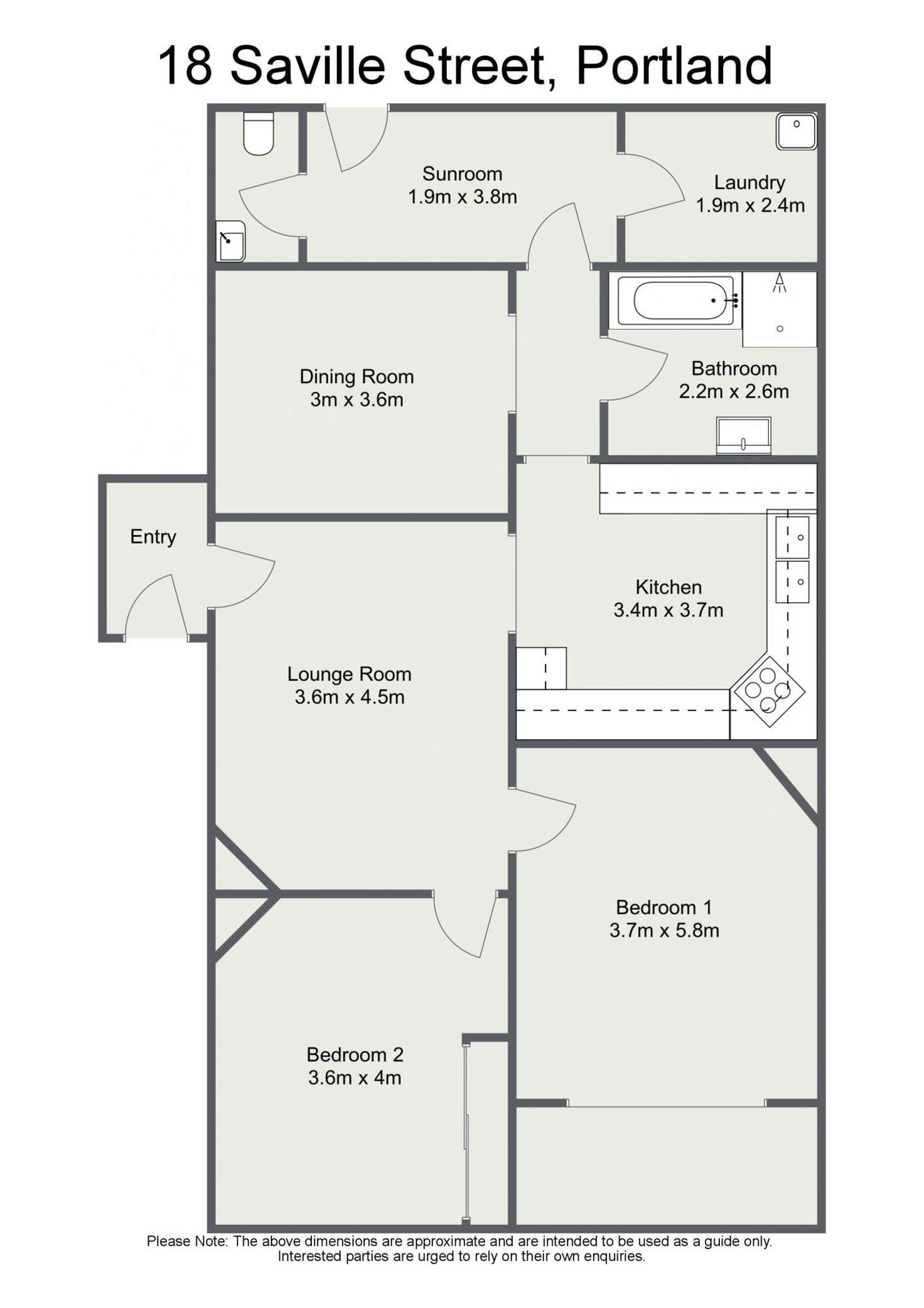 Floorplan of Homely house listing, 18 Saville Street, Portland NSW 2847