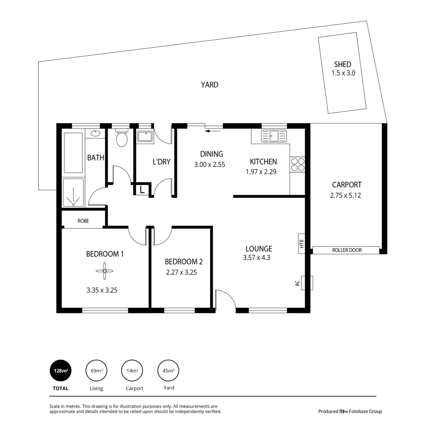 Floorplan of Homely unit listing, 11/26-28 Crozier Avenue, Modbury SA 5092