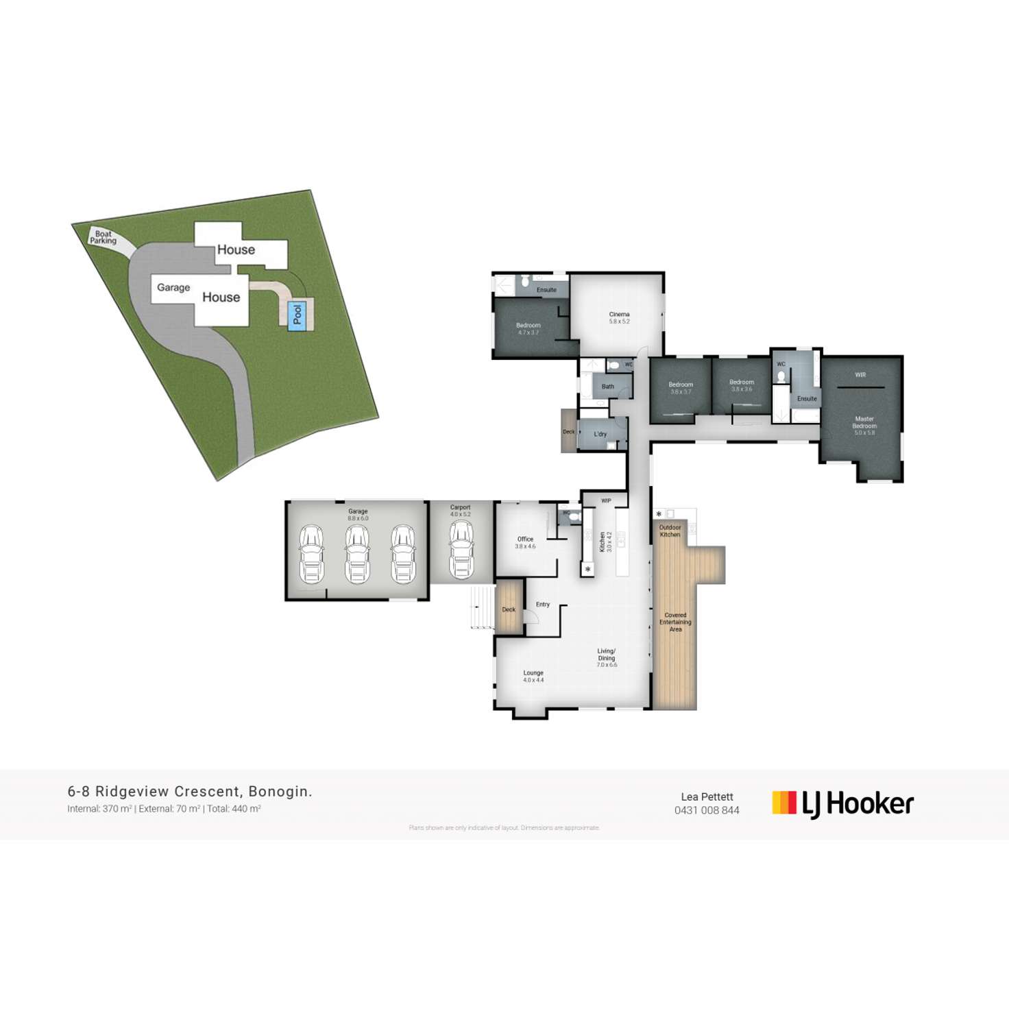 Floorplan of Homely house listing, 6-8 Ridgeview Crescent, Bonogin QLD 4213