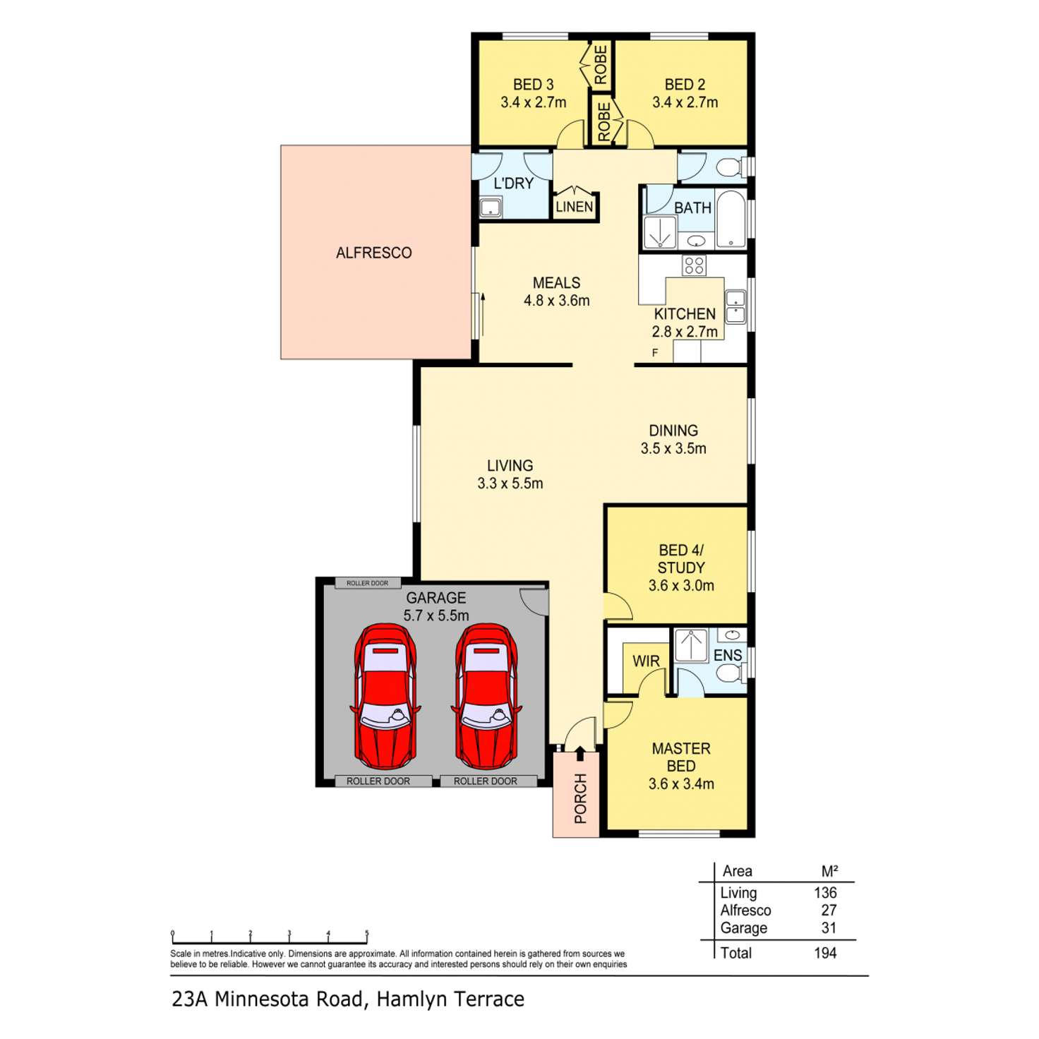 Floorplan of Homely house listing, 23a Minnesota Road, Hamlyn Terrace NSW 2259