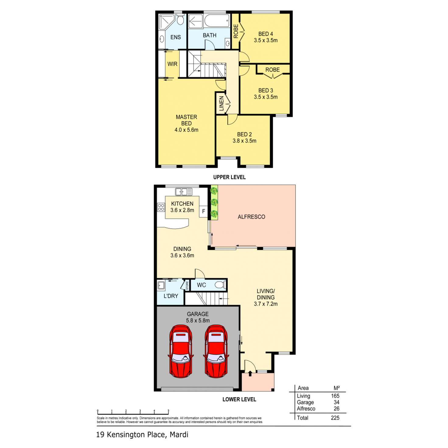 Floorplan of Homely house listing, 19 Kensington Place, Mardi NSW 2259