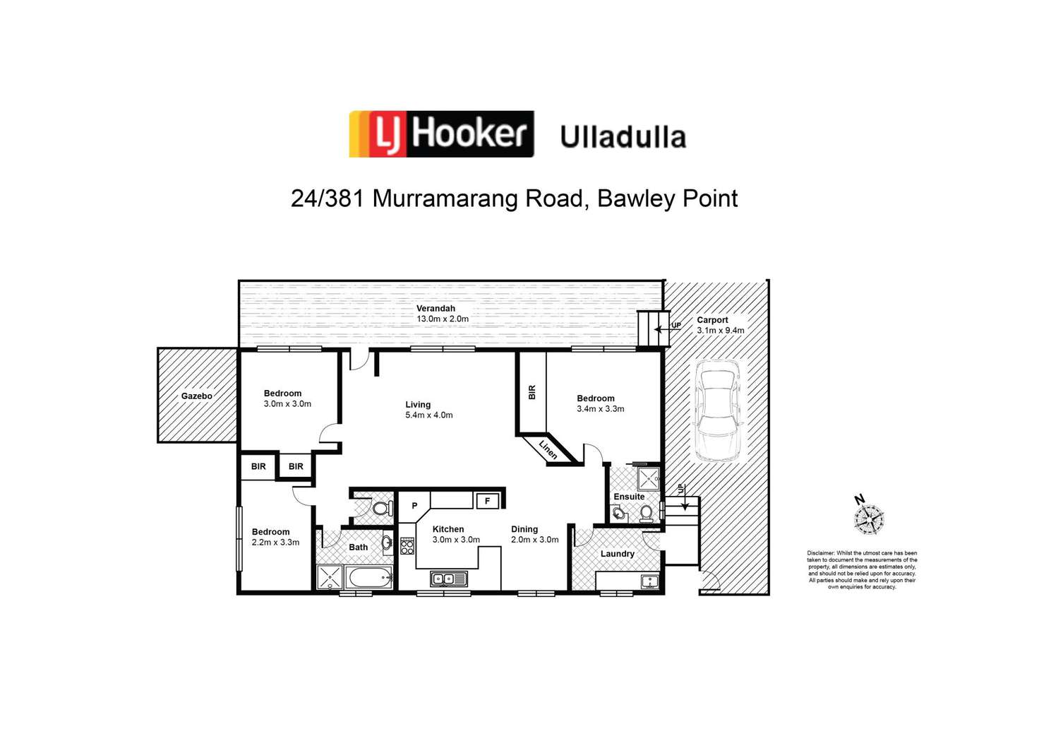 Floorplan of Homely house listing, 24/381 Murramarang Road, Bawley Point NSW 2539