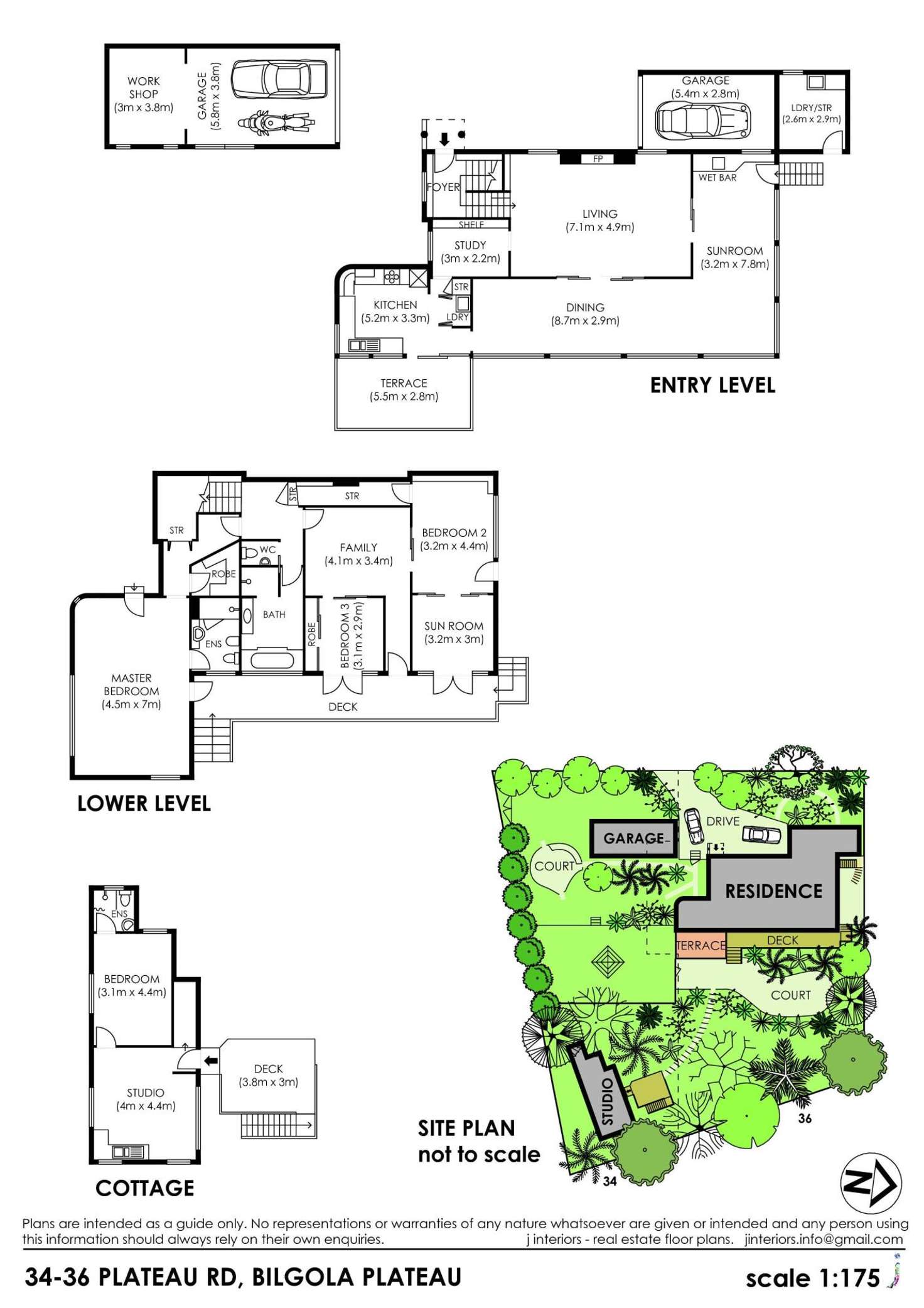 Floorplan of Homely house listing, 34-36 Plateau Road, Bilgola Plateau NSW 2107