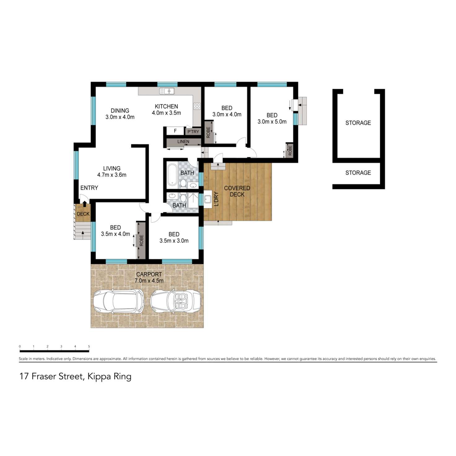 Floorplan of Homely house listing, 17 Fraser Street, Kippa-ring QLD 4021