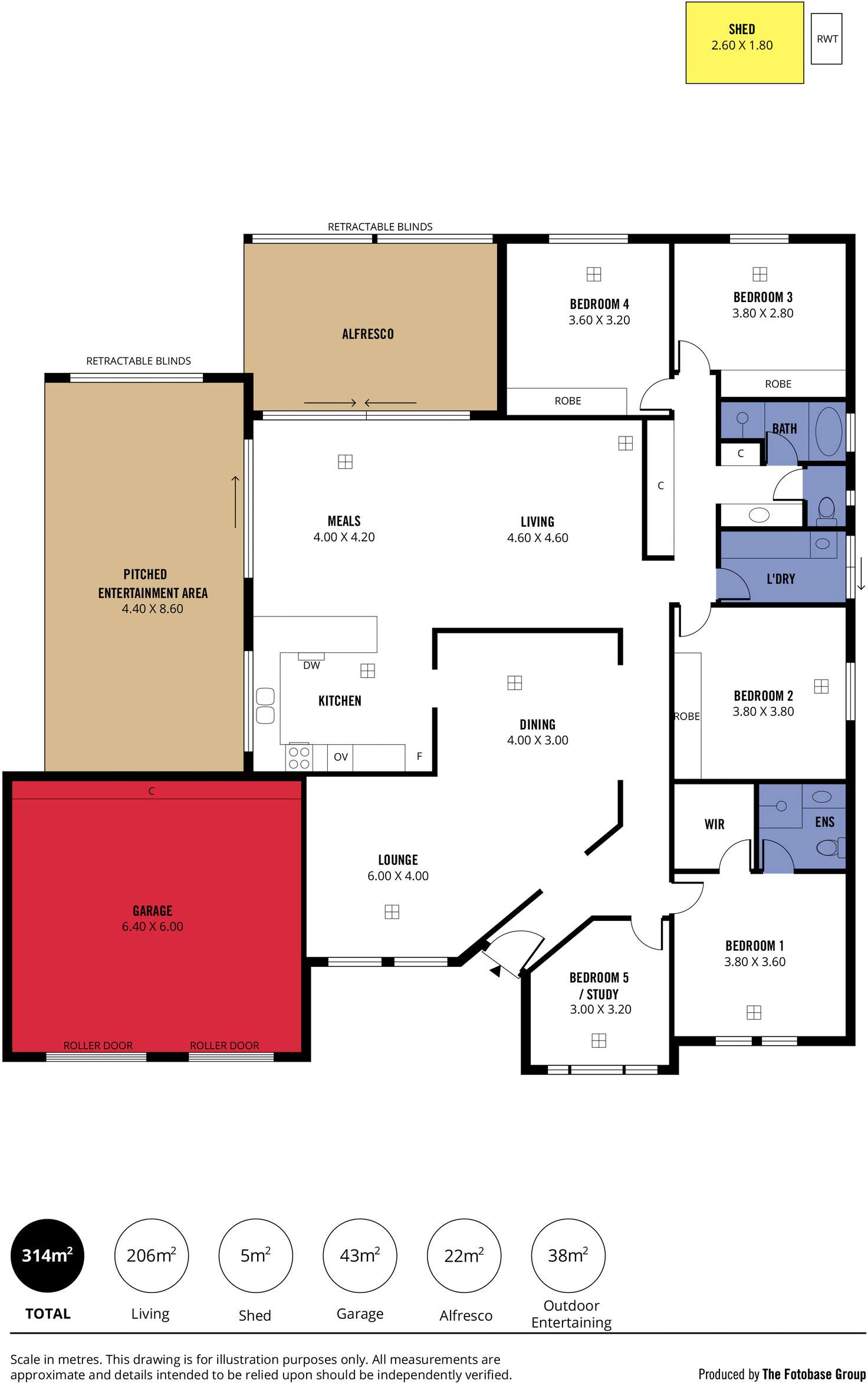 Floorplan of Homely house listing, 9 Basin Street, Aldinga Beach SA 5173