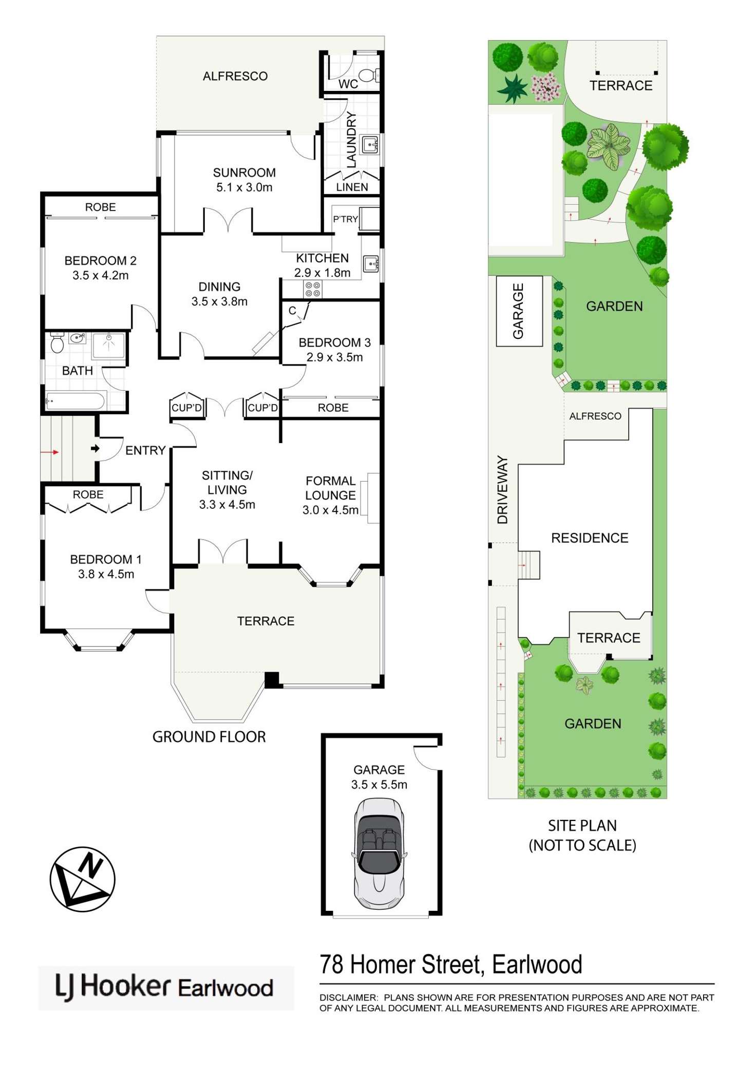 Floorplan of Homely house listing, 78 Homer Street, Earlwood NSW 2206