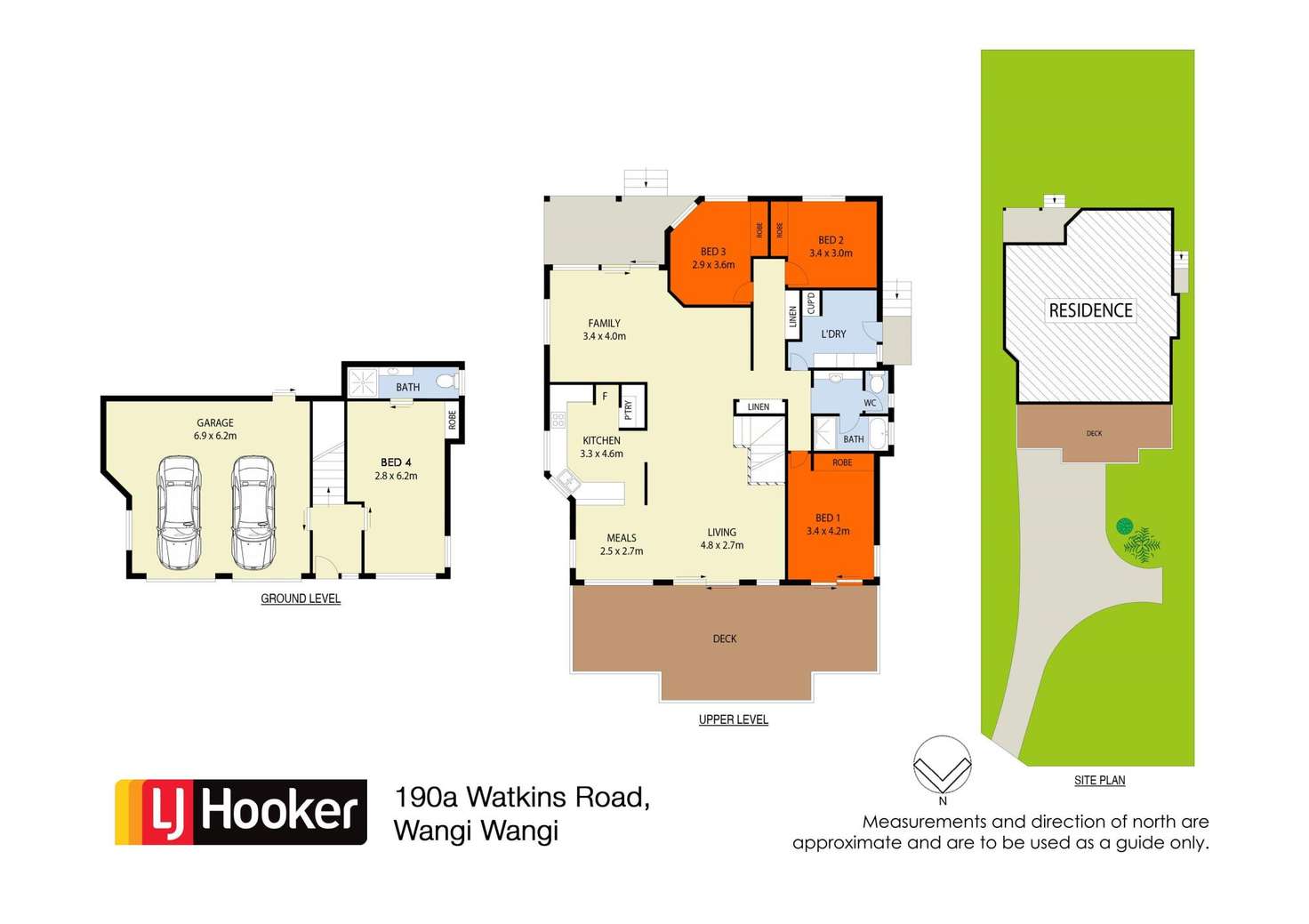 Floorplan of Homely house listing, 190a Watkins Road, Wangi Wangi NSW 2267