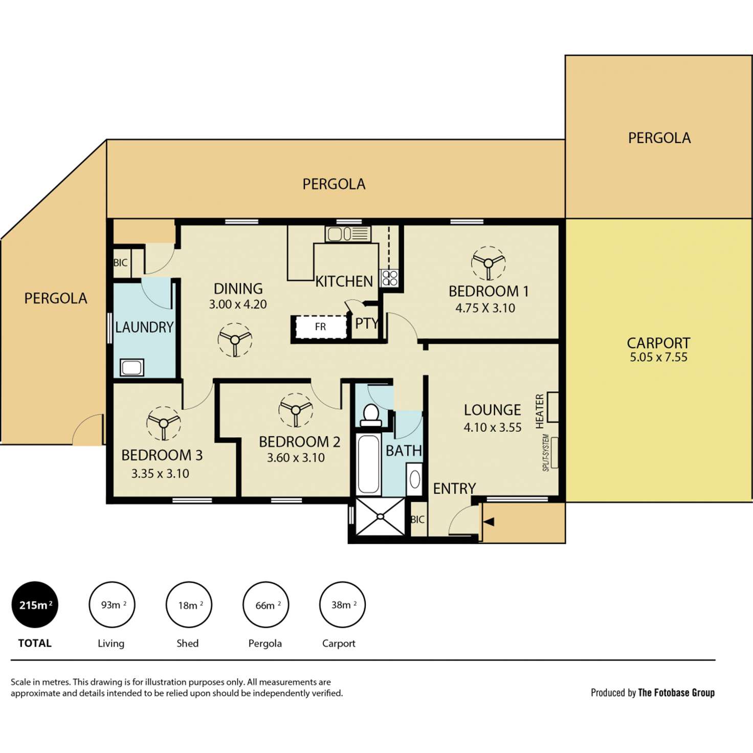 Floorplan of Homely house listing, 15 Oronga Street, Salisbury North SA 5108