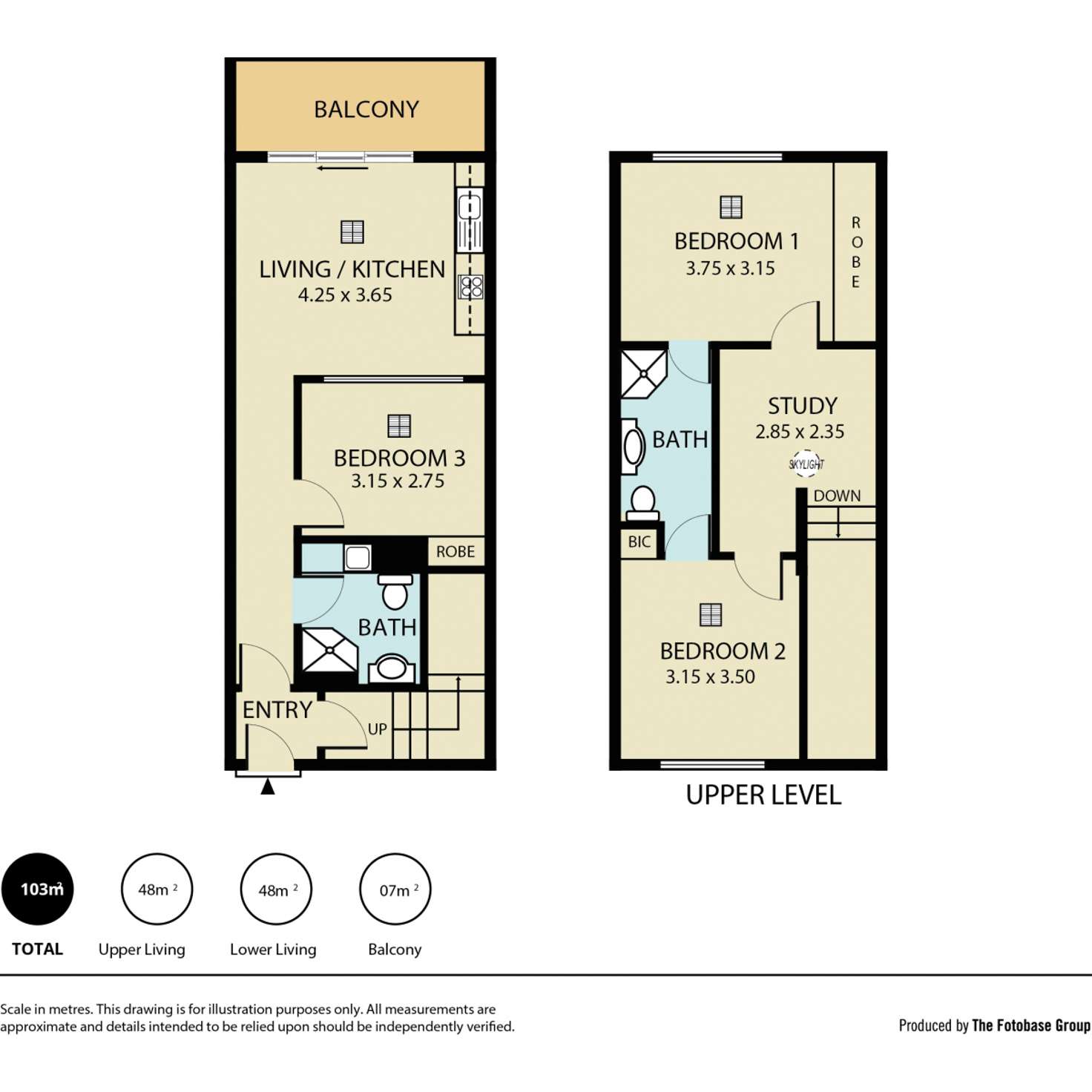 Floorplan of Homely unit listing, 7/18-22 Hurtle Parade, Mawson Lakes SA 5095