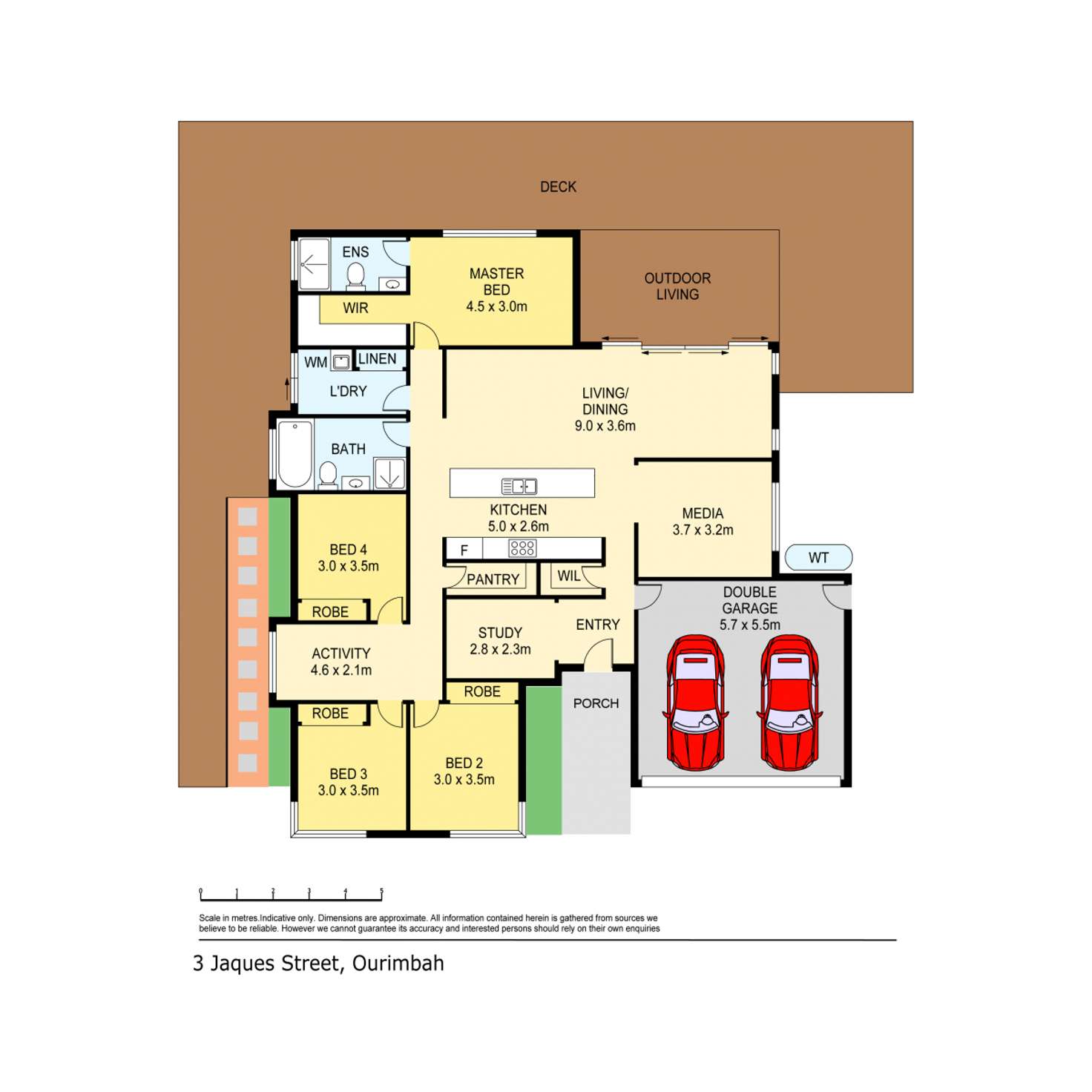 Floorplan of Homely house listing, 3 Jaques Street, Ourimbah NSW 2258