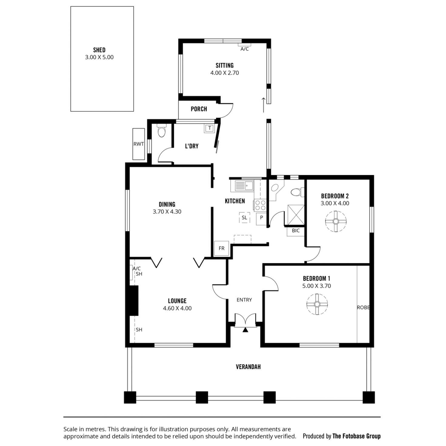 Floorplan of Homely house listing, 4 Rothbury Avenue, Tusmore SA 5065