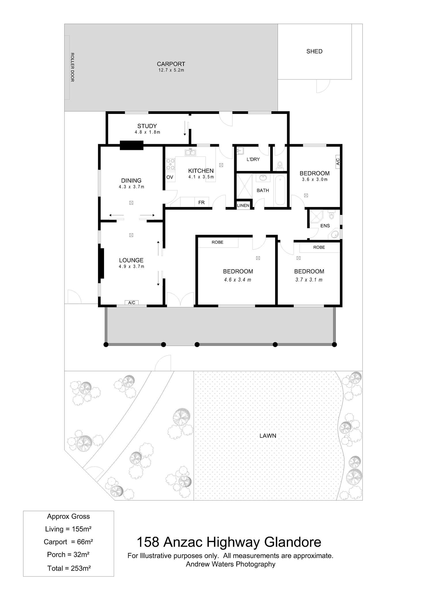 Floorplan of Homely house listing, 158 Anzac Highway, Glandore SA 5037