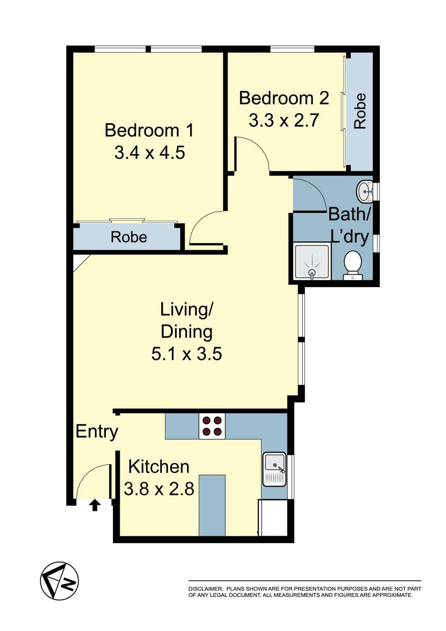 Floorplan of Homely apartment listing, 6/36 Salisbury Road, Rose Bay NSW 2029