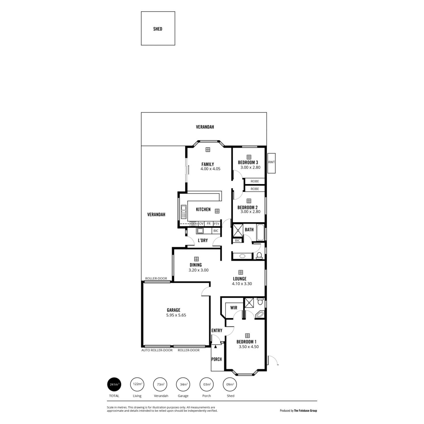 Floorplan of Homely house listing, 8 Stuart Street, Hillcrest SA 5086