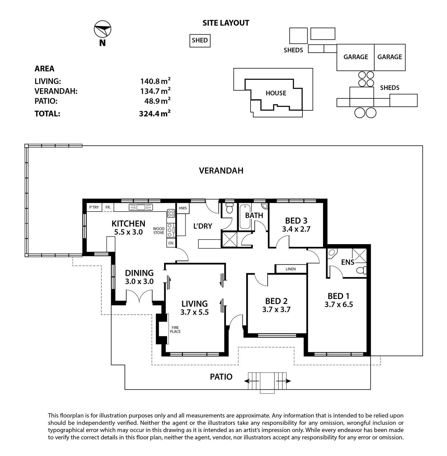 Floorplan of Homely house listing, 9 Pioneer Street, Littlehampton SA 5250
