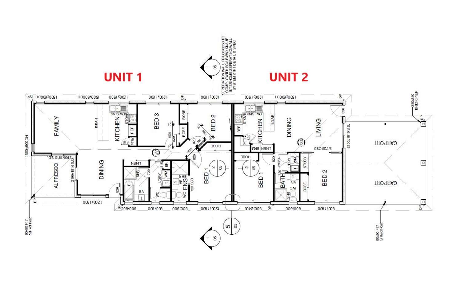 Floorplan of Homely semiDetached listing, 52 Rose Street, Mango Hill QLD 4509