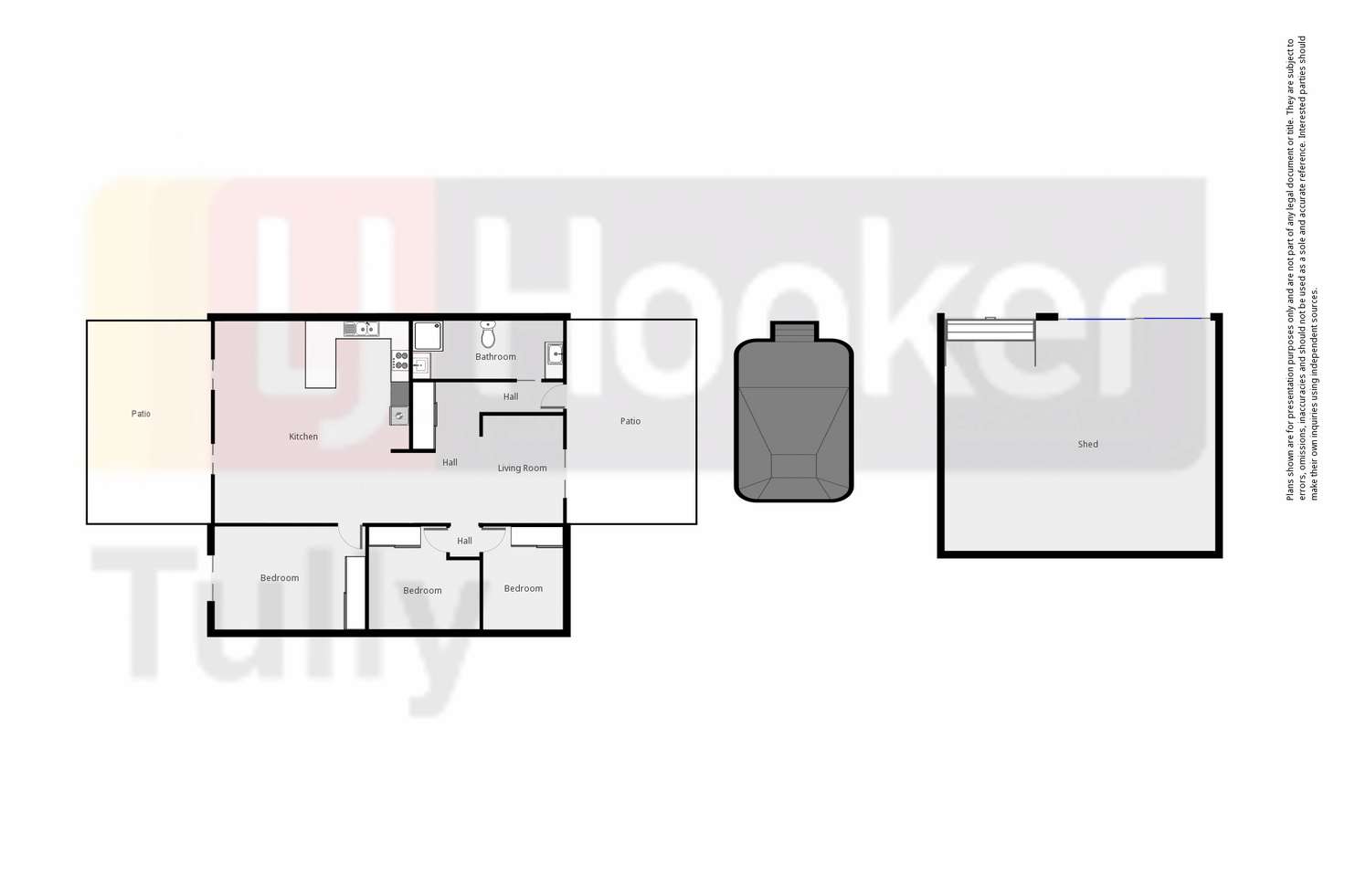 Floorplan of Homely house listing, 27 Taylor Street, Tully Heads QLD 4854