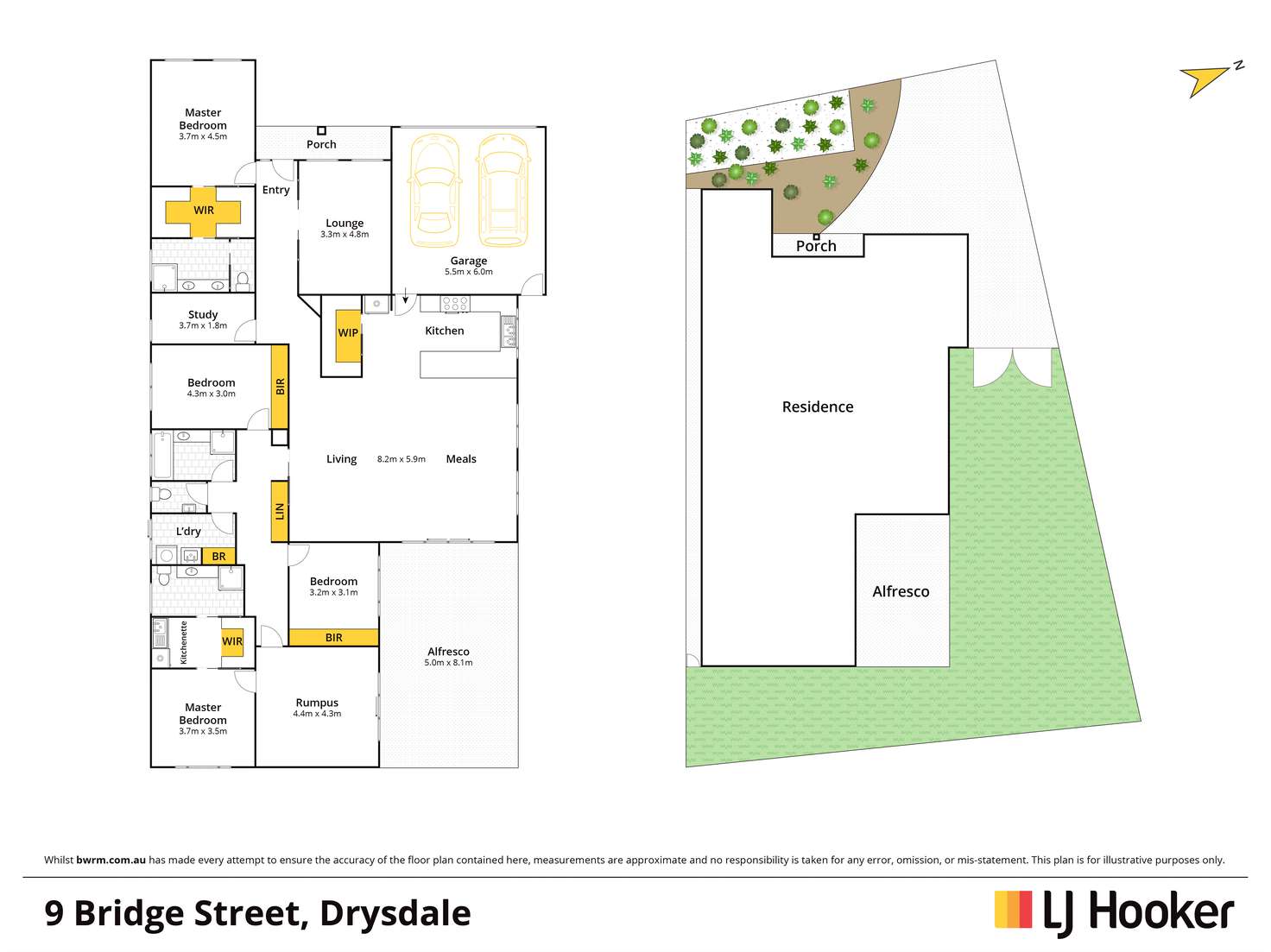 Floorplan of Homely house listing, 9 Bridge Street, Drysdale VIC 3222