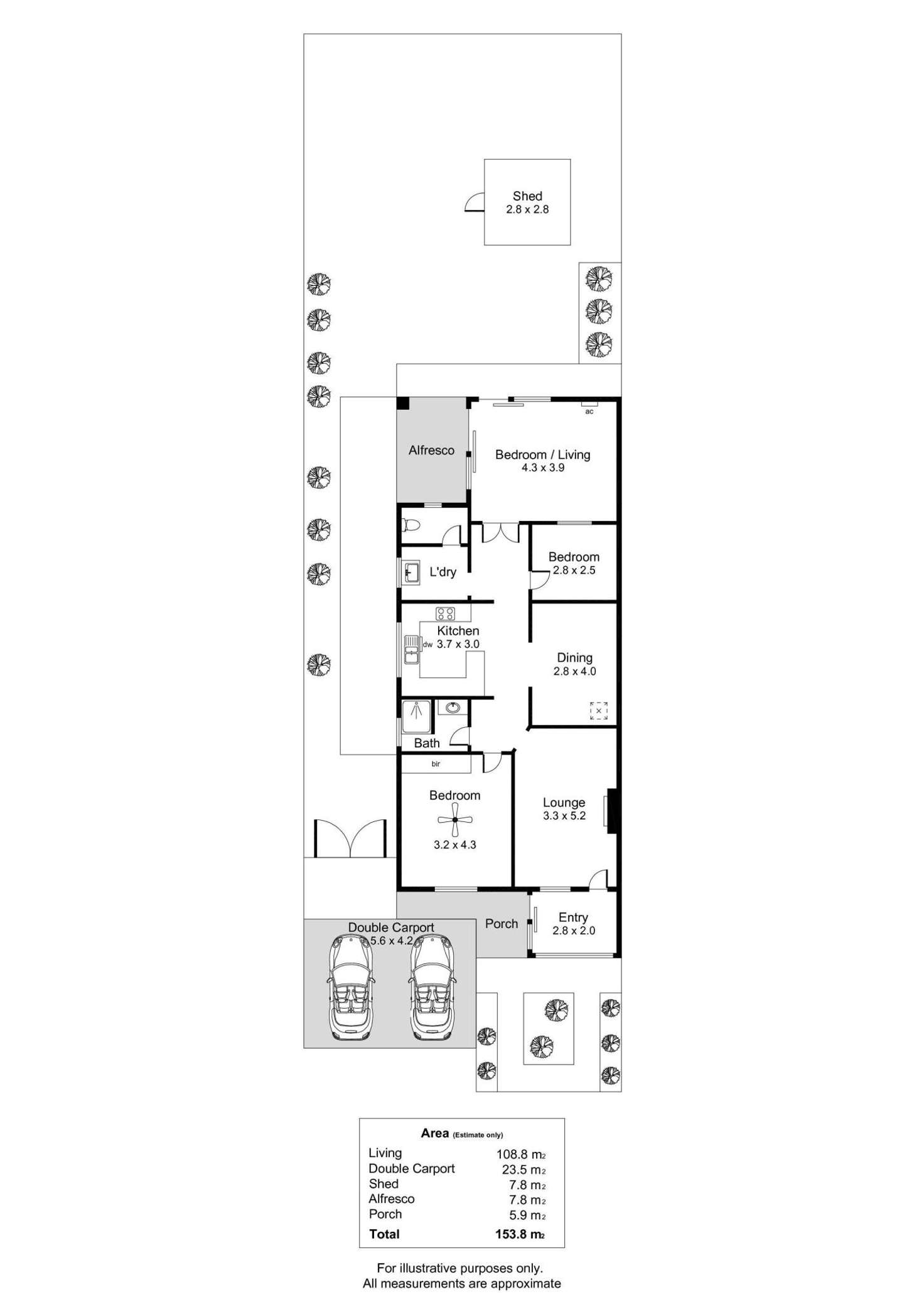 Floorplan of Homely house listing, 12 Williams Avenue, Plympton SA 5038