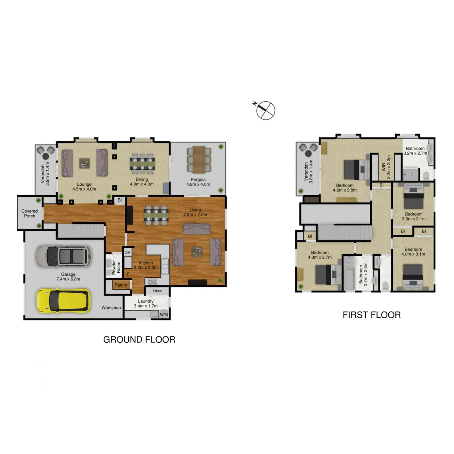 Floorplan of Homely house listing, 73 Investigator Street, Red Hill ACT 2603