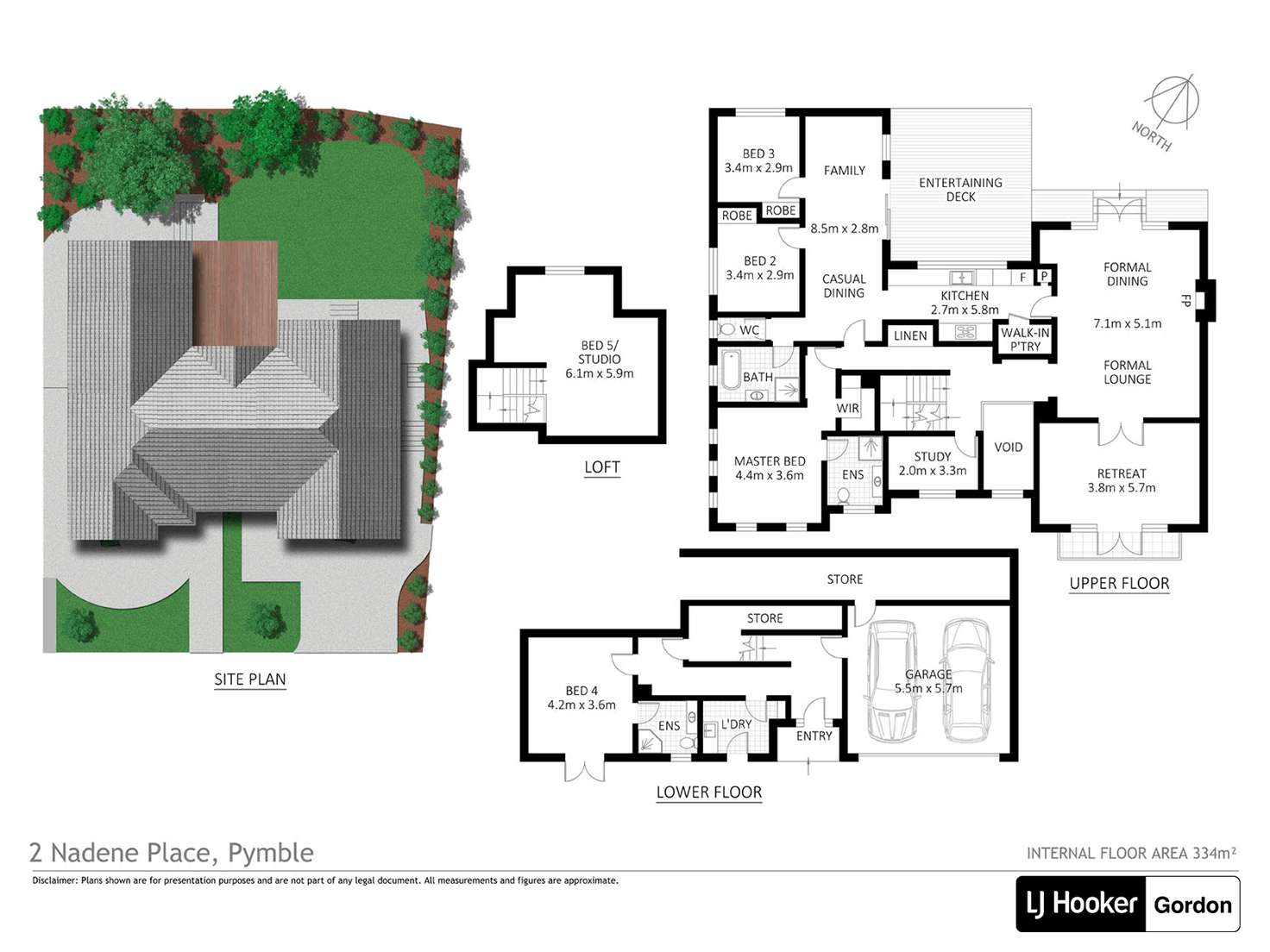Floorplan of Homely house listing, 2 Nadene Place, Pymble NSW 2073