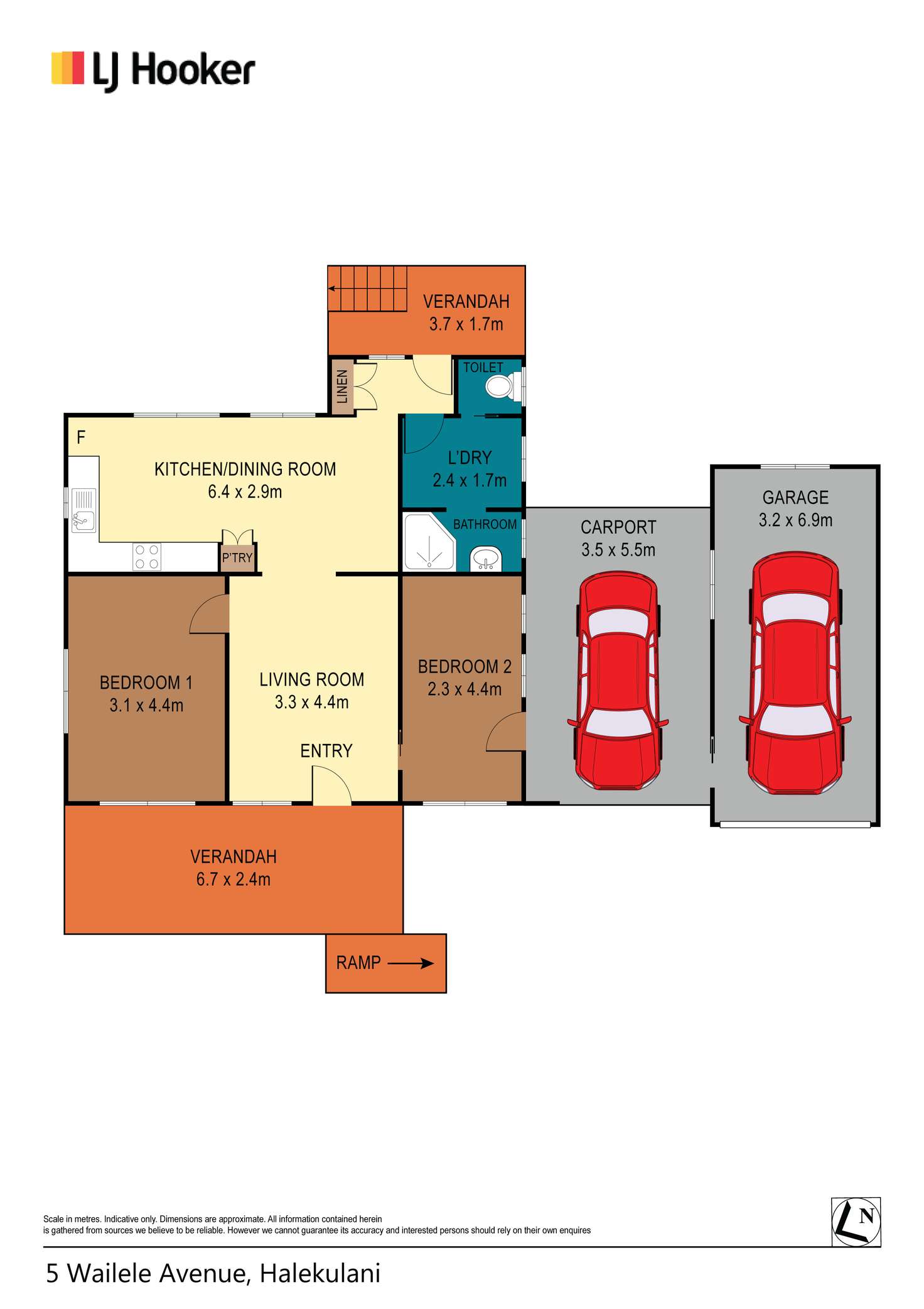 Floorplan of Homely house listing, 5 Wailele Avenue, Halekulani NSW 2262