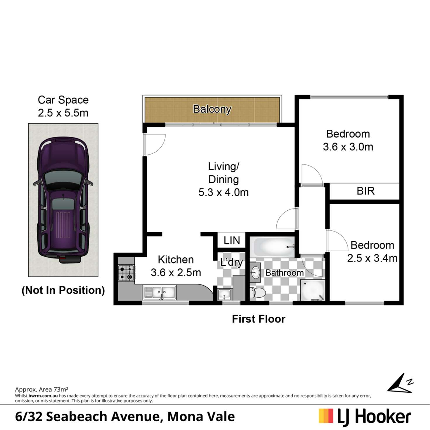 Floorplan of Homely apartment listing, 6/32 Seabeach Avenue, Mona Vale NSW 2103