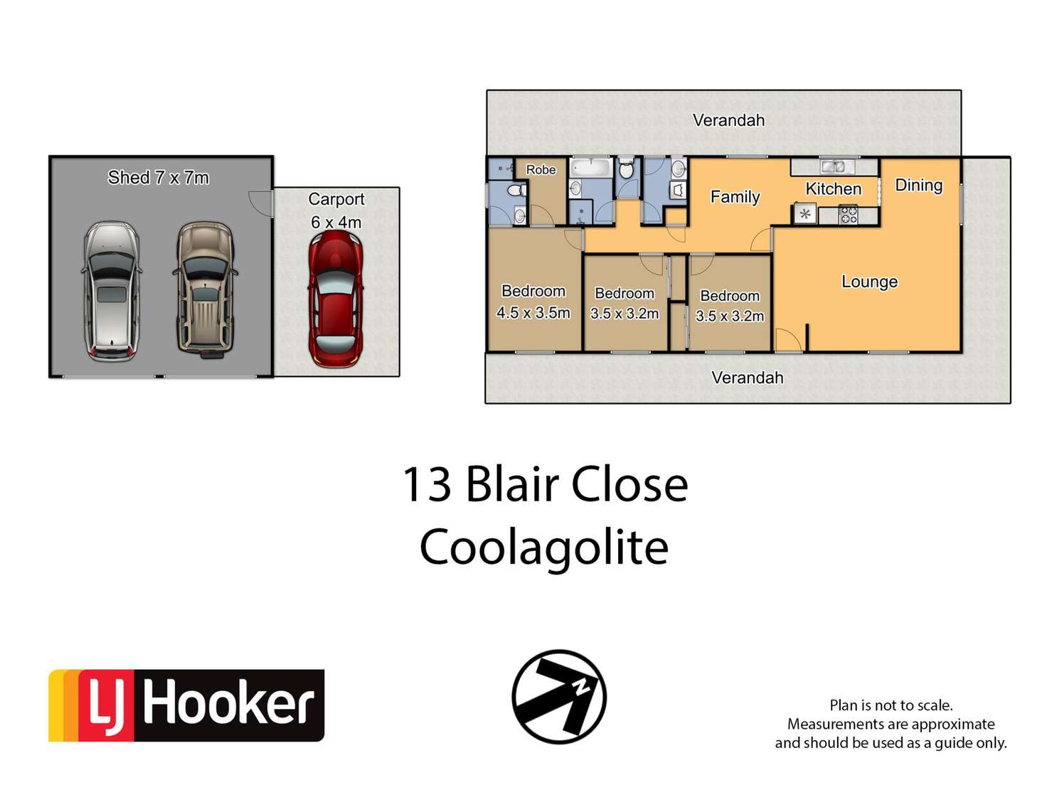 Floorplan of Homely ruralOther listing, 13 Blair Close, Bermagui NSW 2546