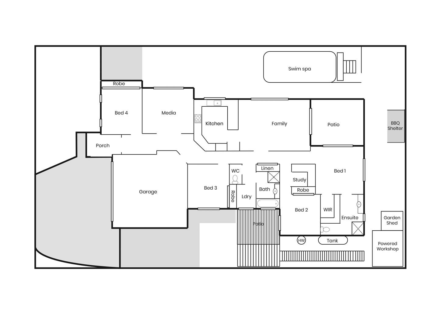 Floorplan of Homely house listing, 7 Demi Parade, Harrington NSW 2427