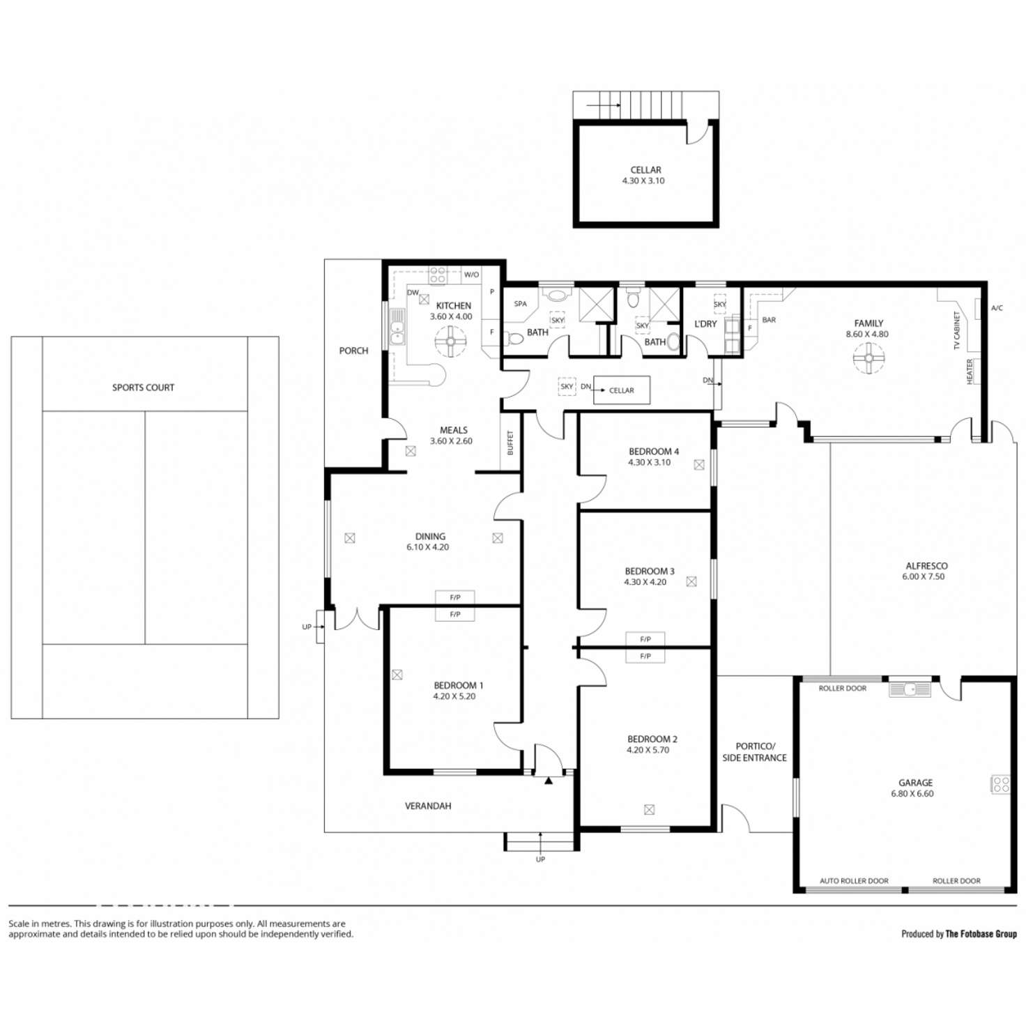 Floorplan of Homely house listing, 111 Woolnough Road, Largs Bay SA 5016