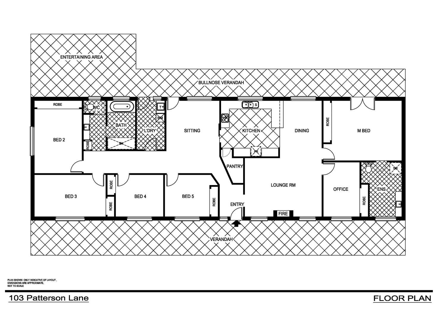 Floorplan of Homely ruralOther listing, 103 Pattersons Lane, Young NSW 2594