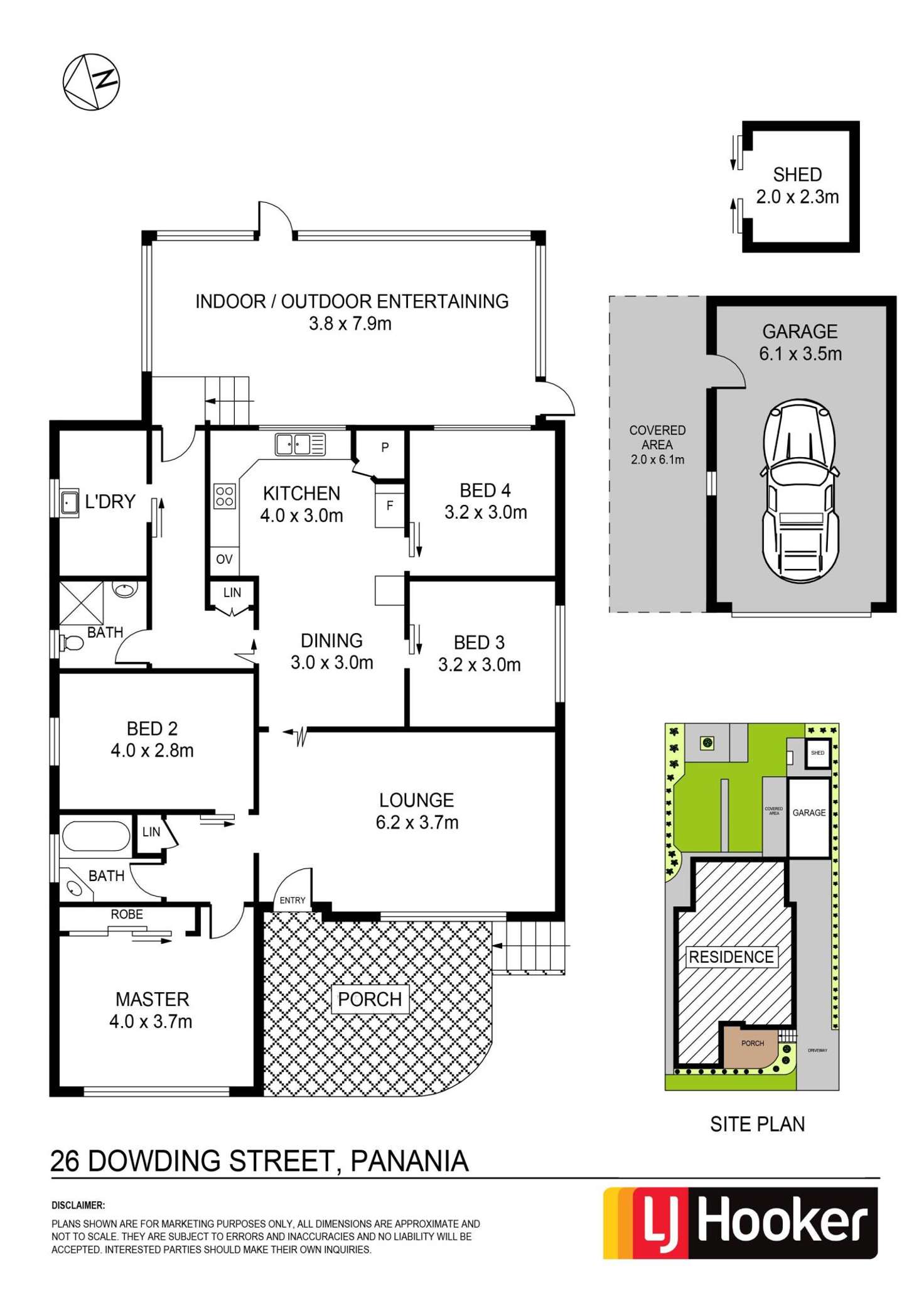 Floorplan of Homely house listing, 26 Dowding Street, Panania NSW 2213