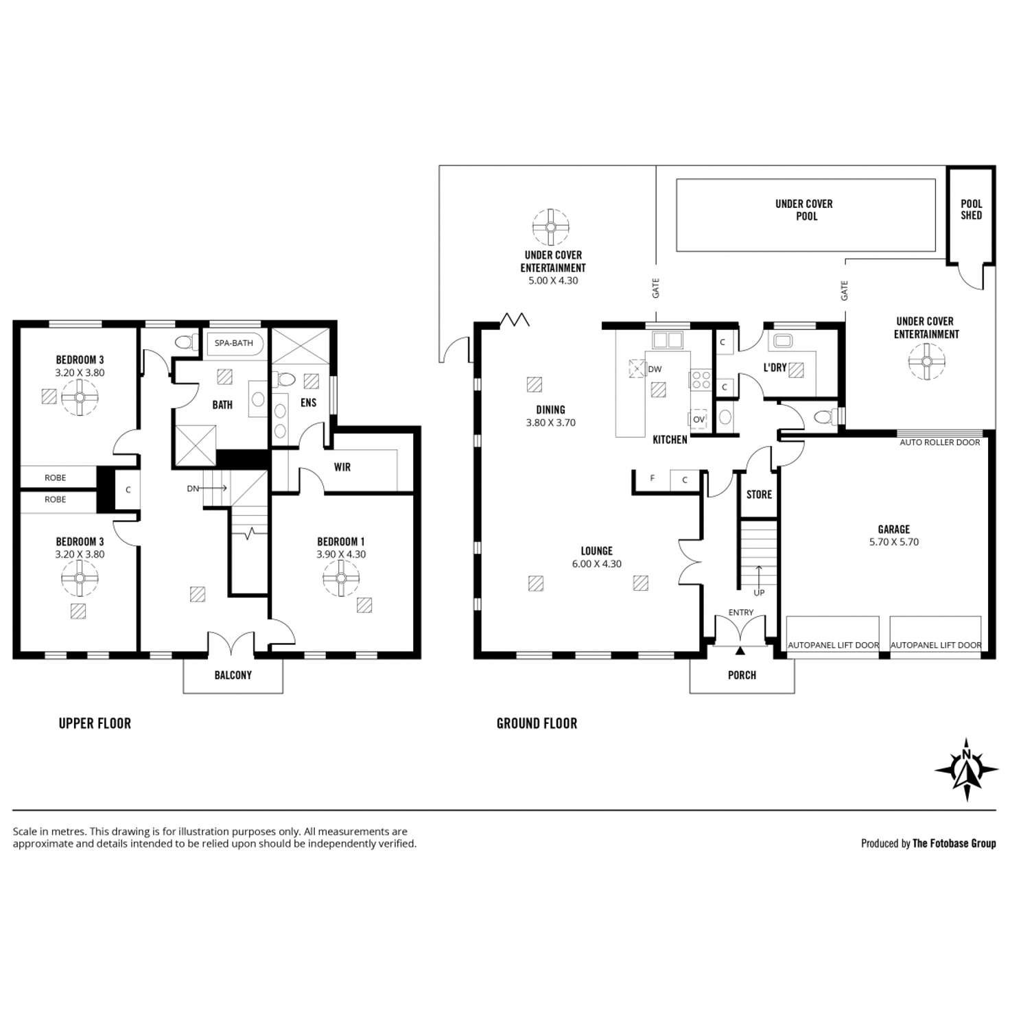 Floorplan of Homely house listing, 12 Piccadilly Crescent, Campbelltown SA 5074