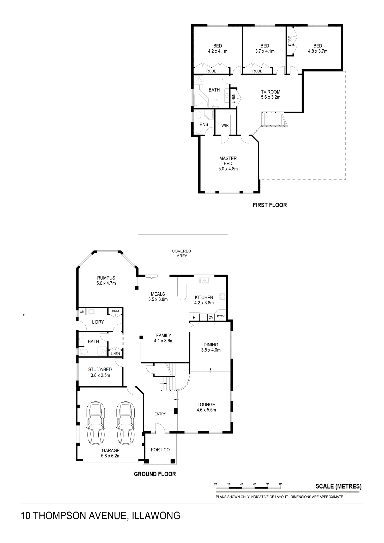 Floorplan of Homely house listing, 10 Thompson Avenue, Illawong NSW 2234